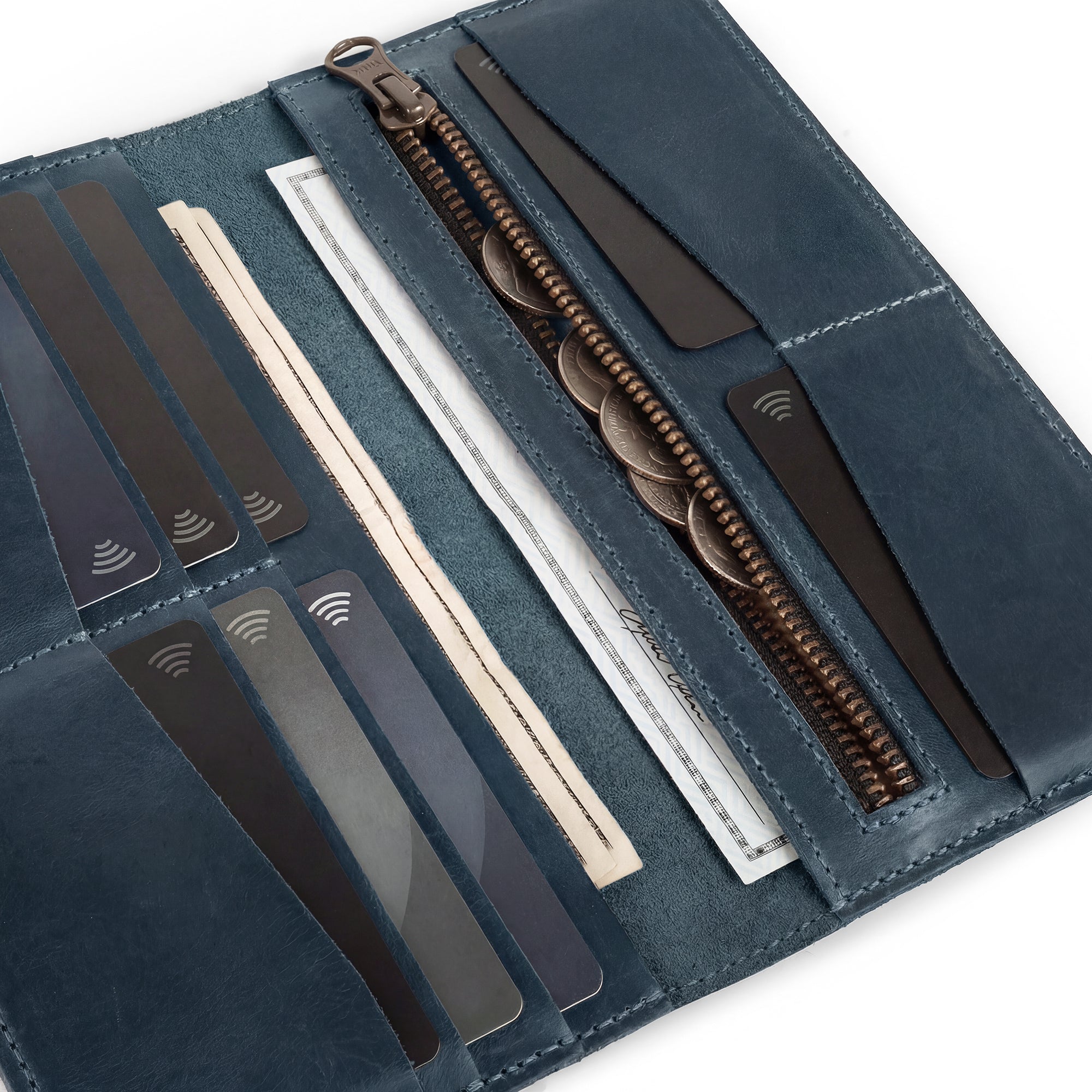 The Lamar Long Bifold Wallet