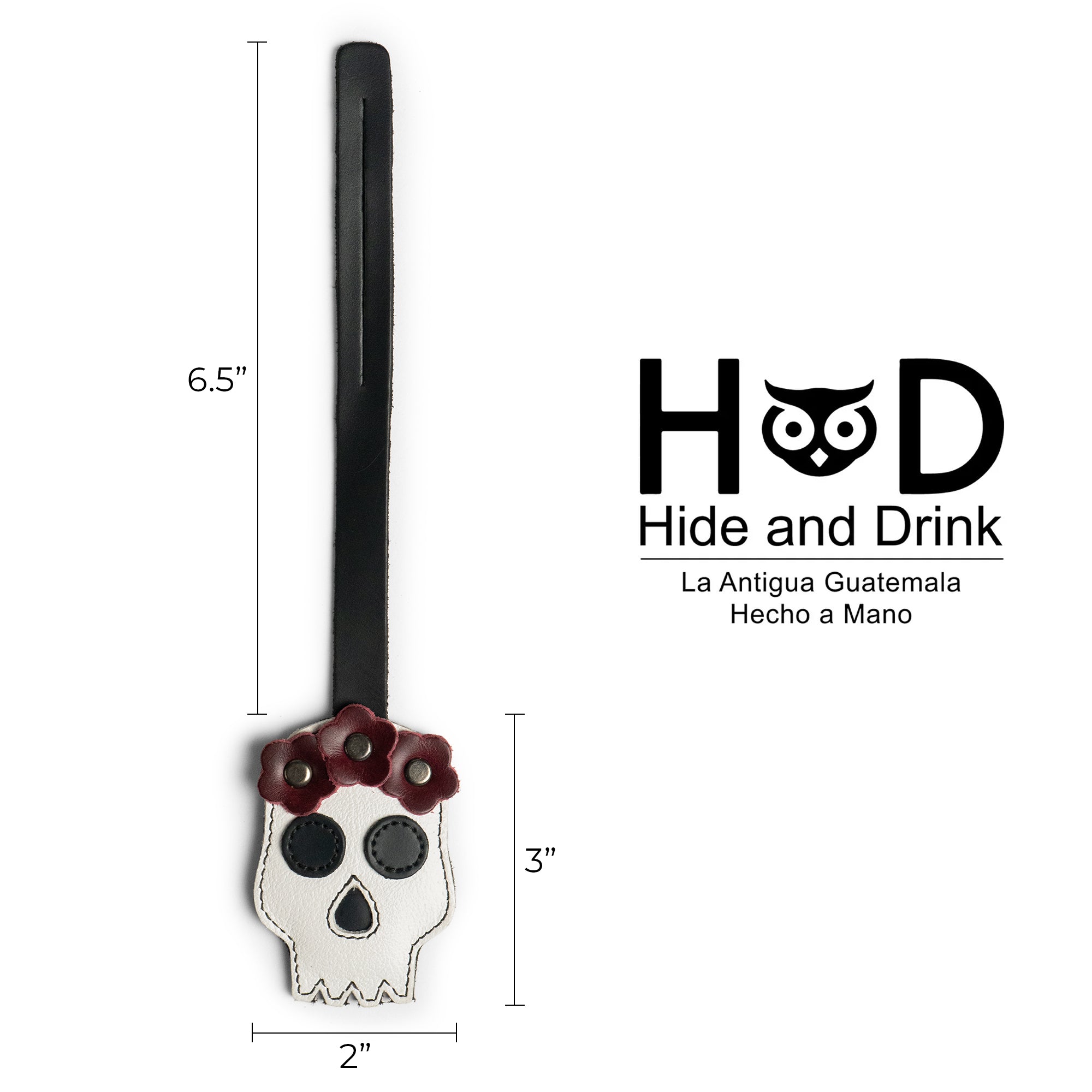 Mexican Skull Bag Charm