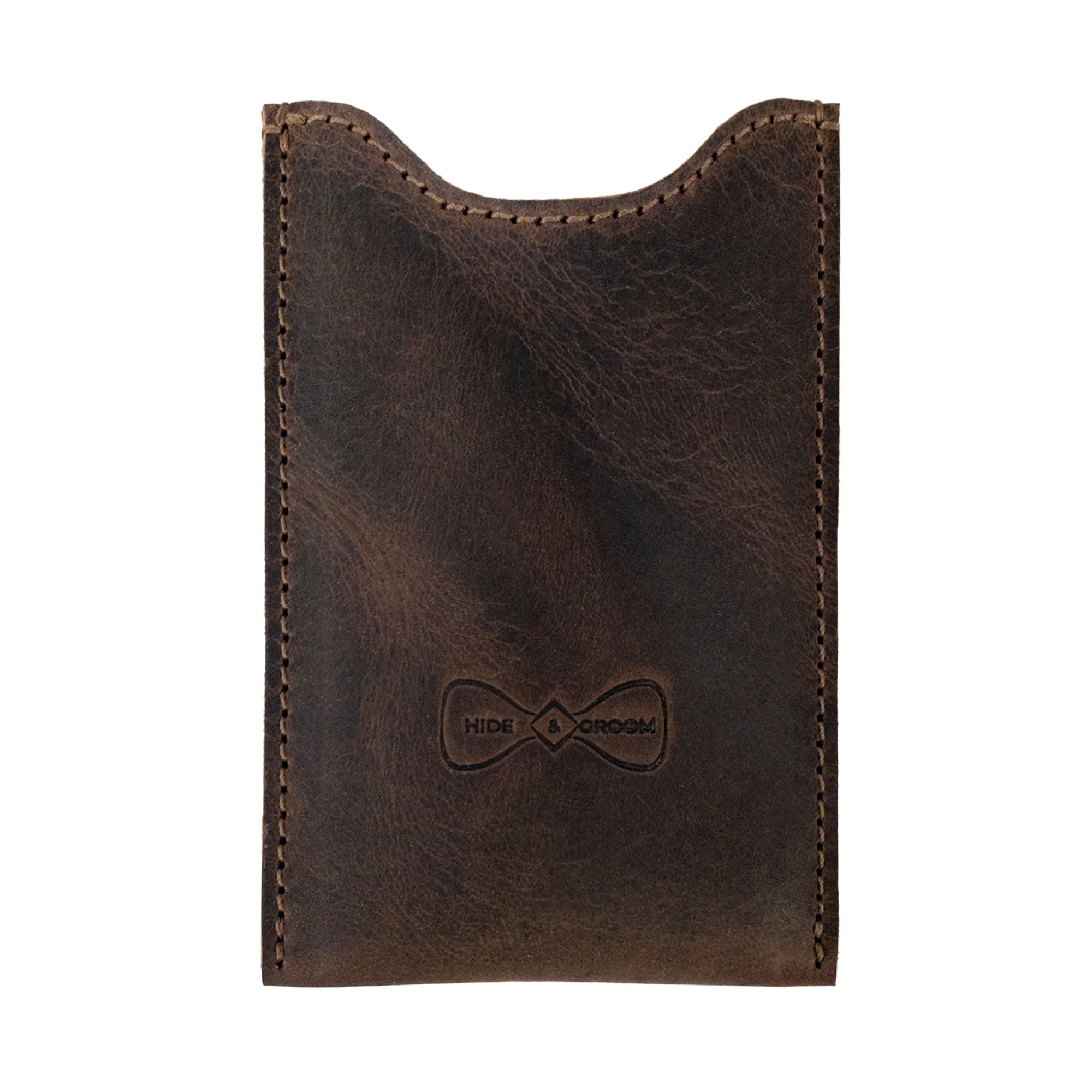 Set of 2 Wooden Hair Comb Sleeves for Groomsmen - Stockyard X 'The Leather Store'