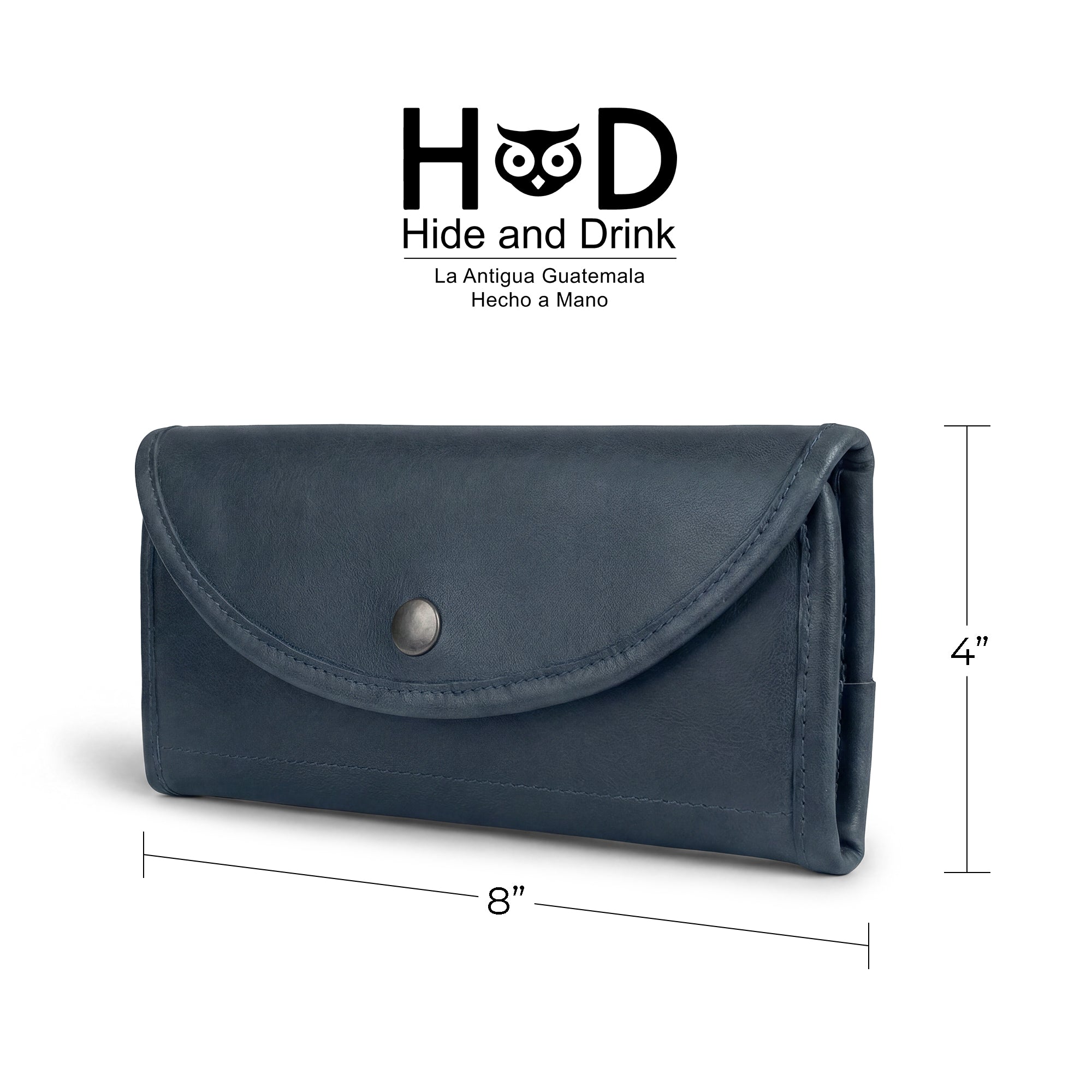 Single Snap Zippered Wallet