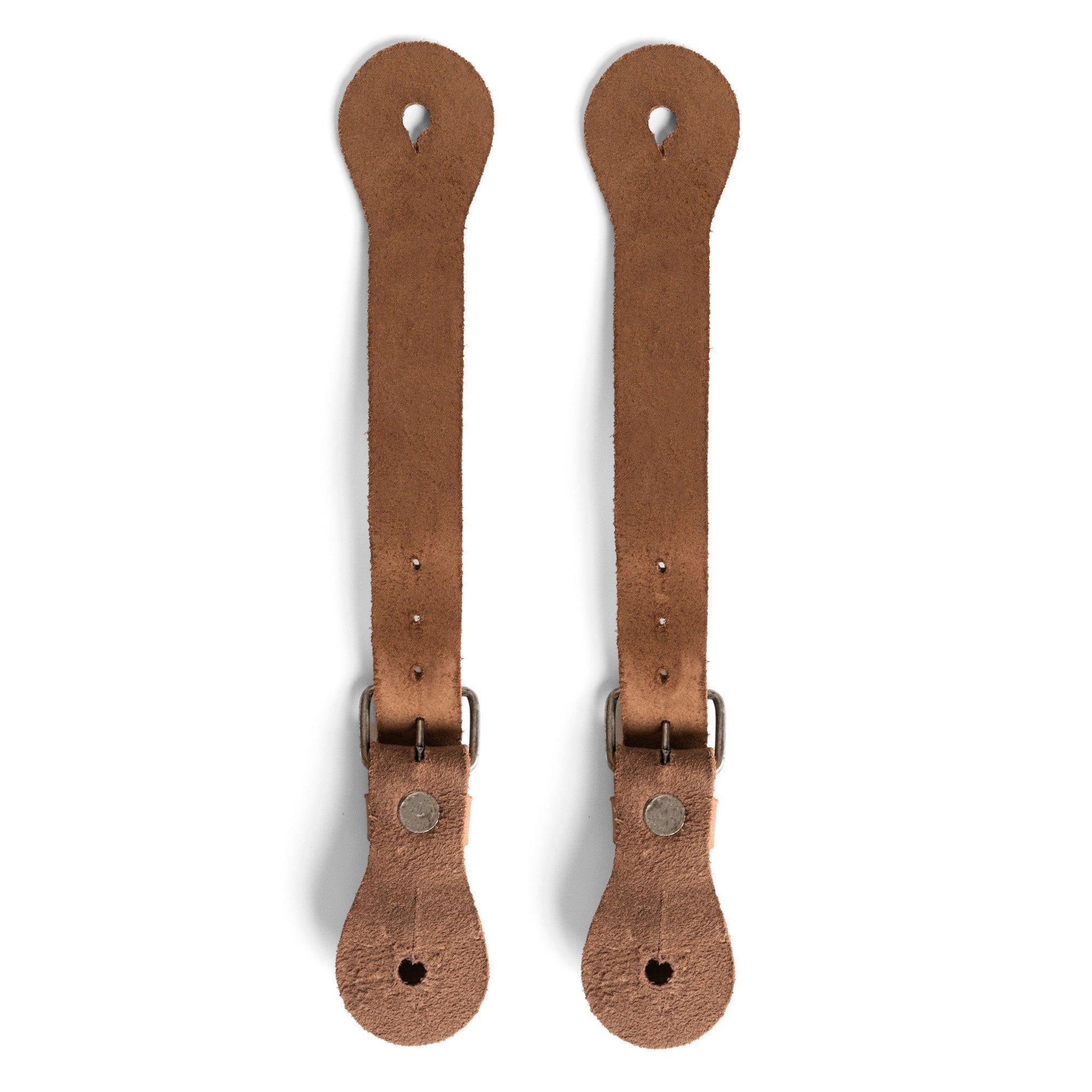 Hide & Drink's Ply Spur Straps (2 Pieces) - Featuring a practical design, this set of 2 Single Spur Straps is perfect for Cowboy footwear. Ideal for Rodeo and Equestrian use, these Full Grain Leather straps are handmade, ensuring quality and durability.