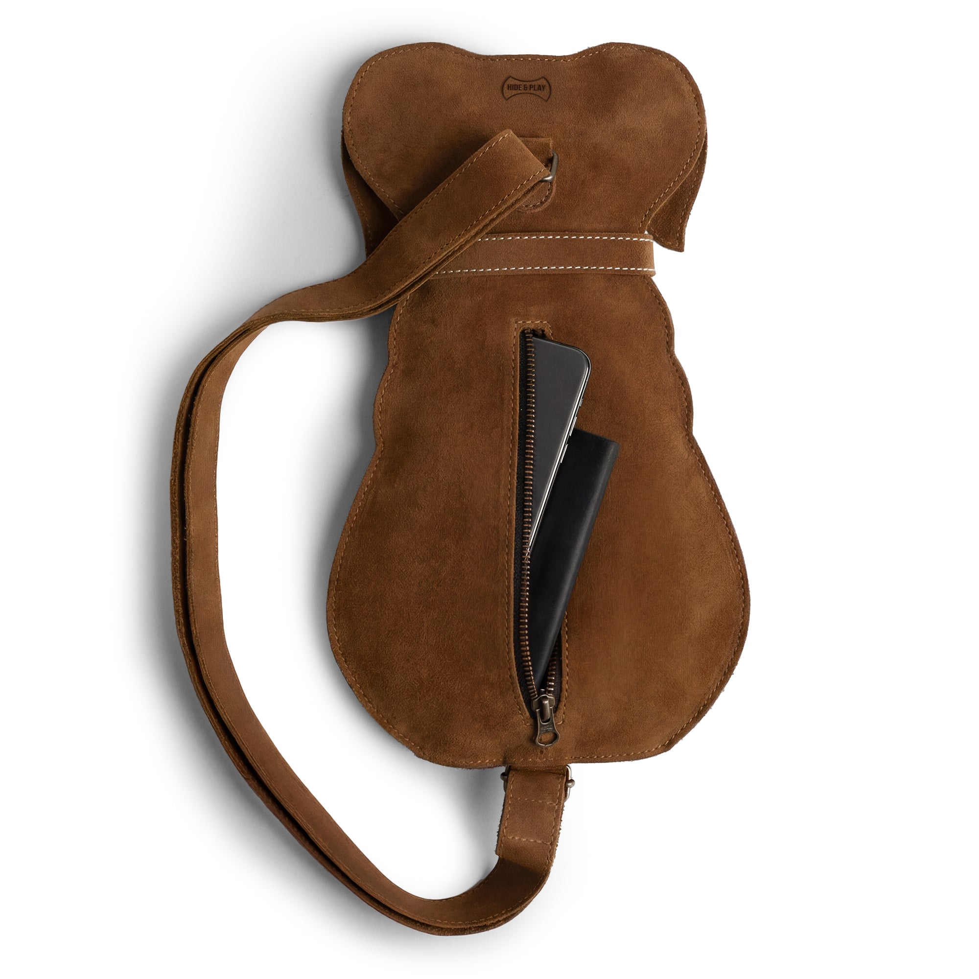 Leather Doggy Crossbody