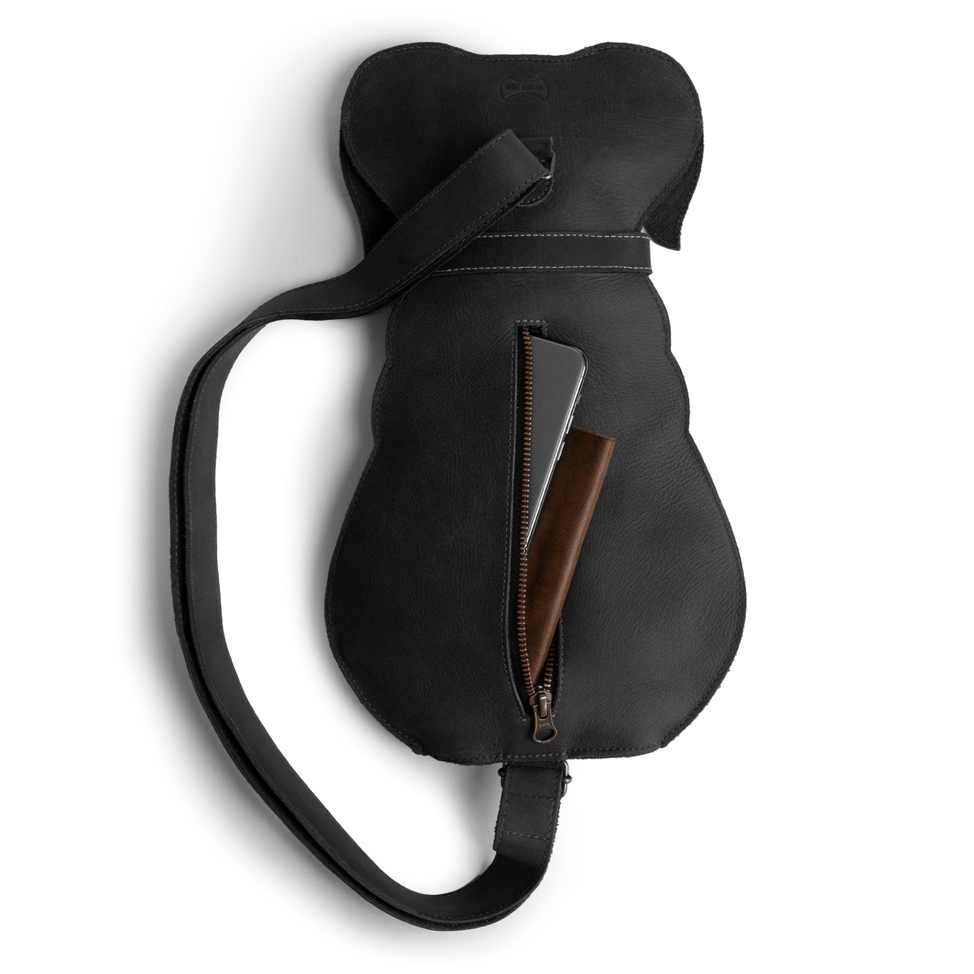Leather Doggy Crossbody