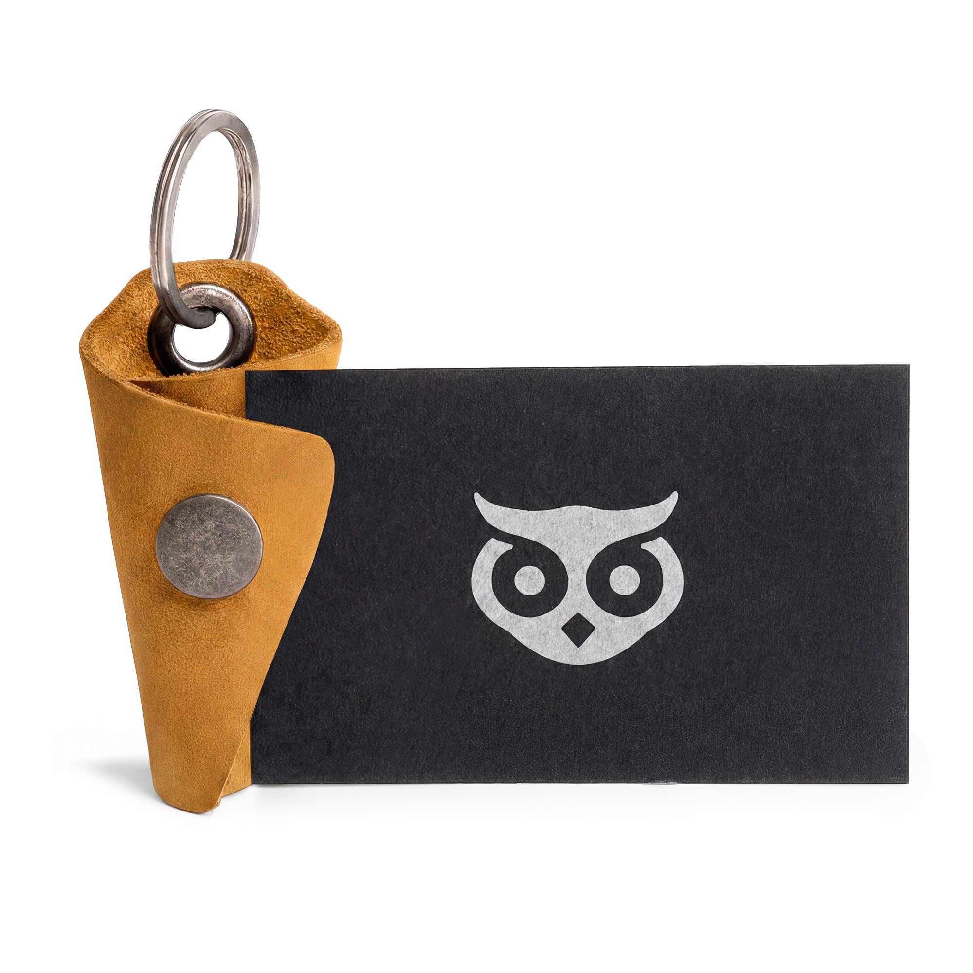 Leather Wrap Keychain