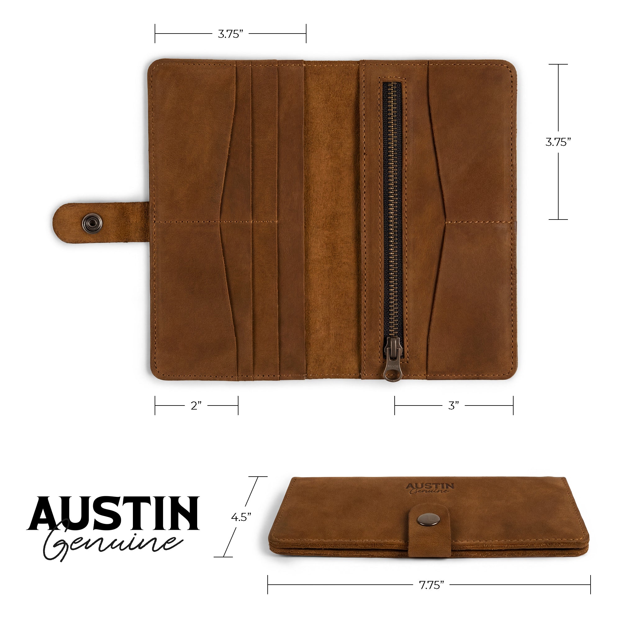 The Lamar Long Bifold Wallet