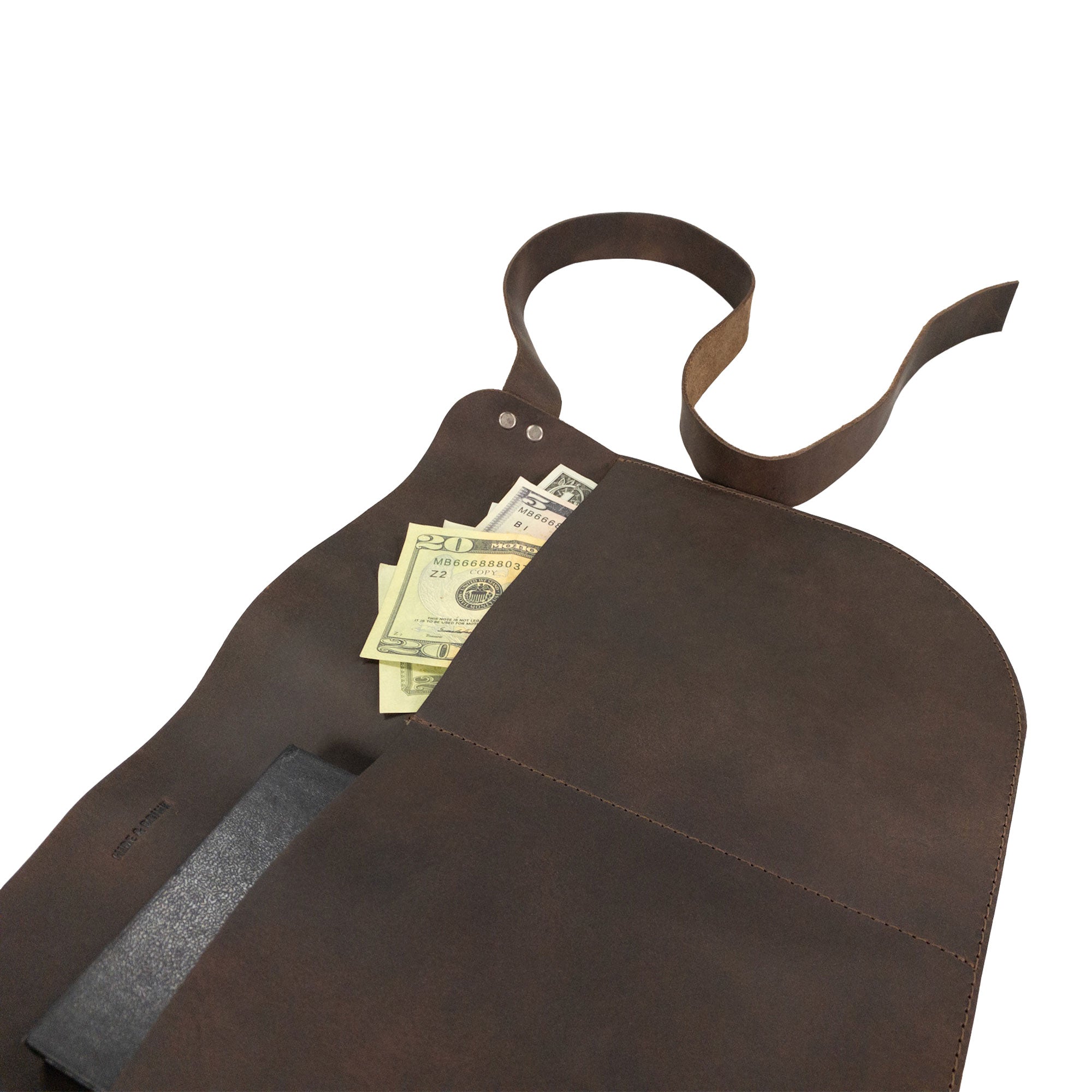 Minimalist Waiter/Waitress Waist Apron - Stockyard X 'The Leather Store'