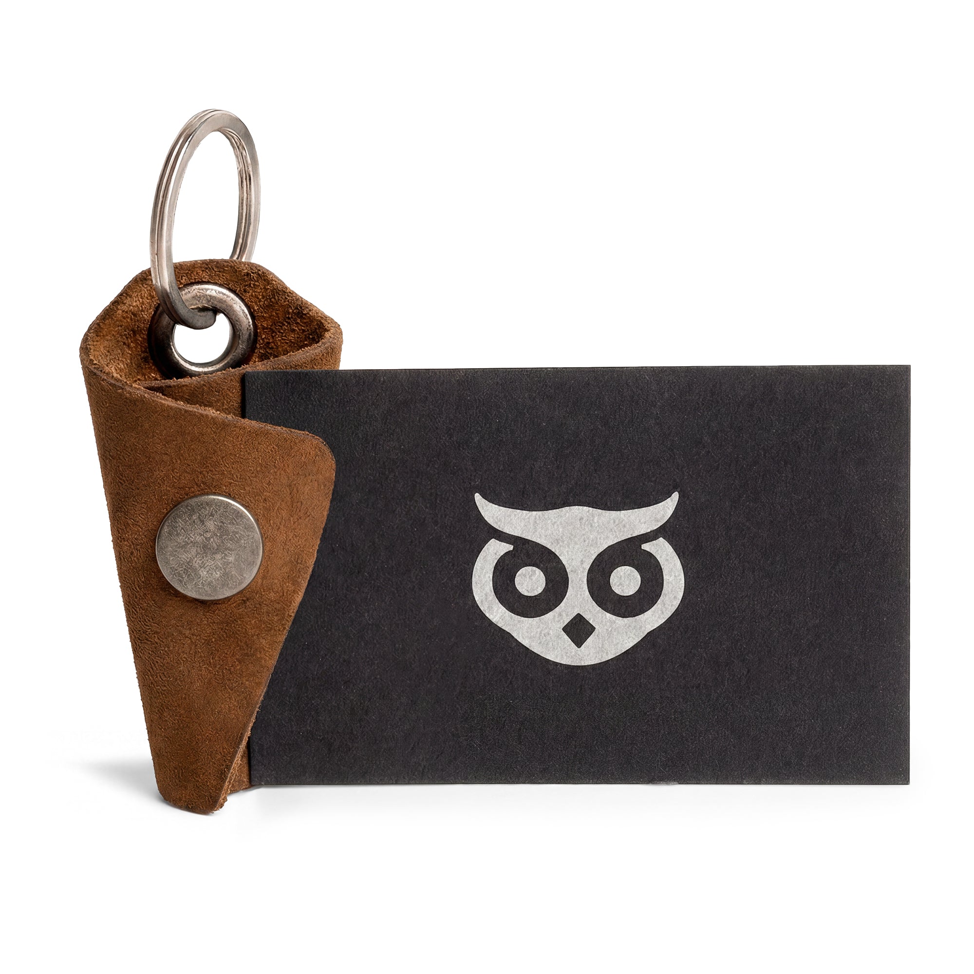 Leather Wrap Keychain