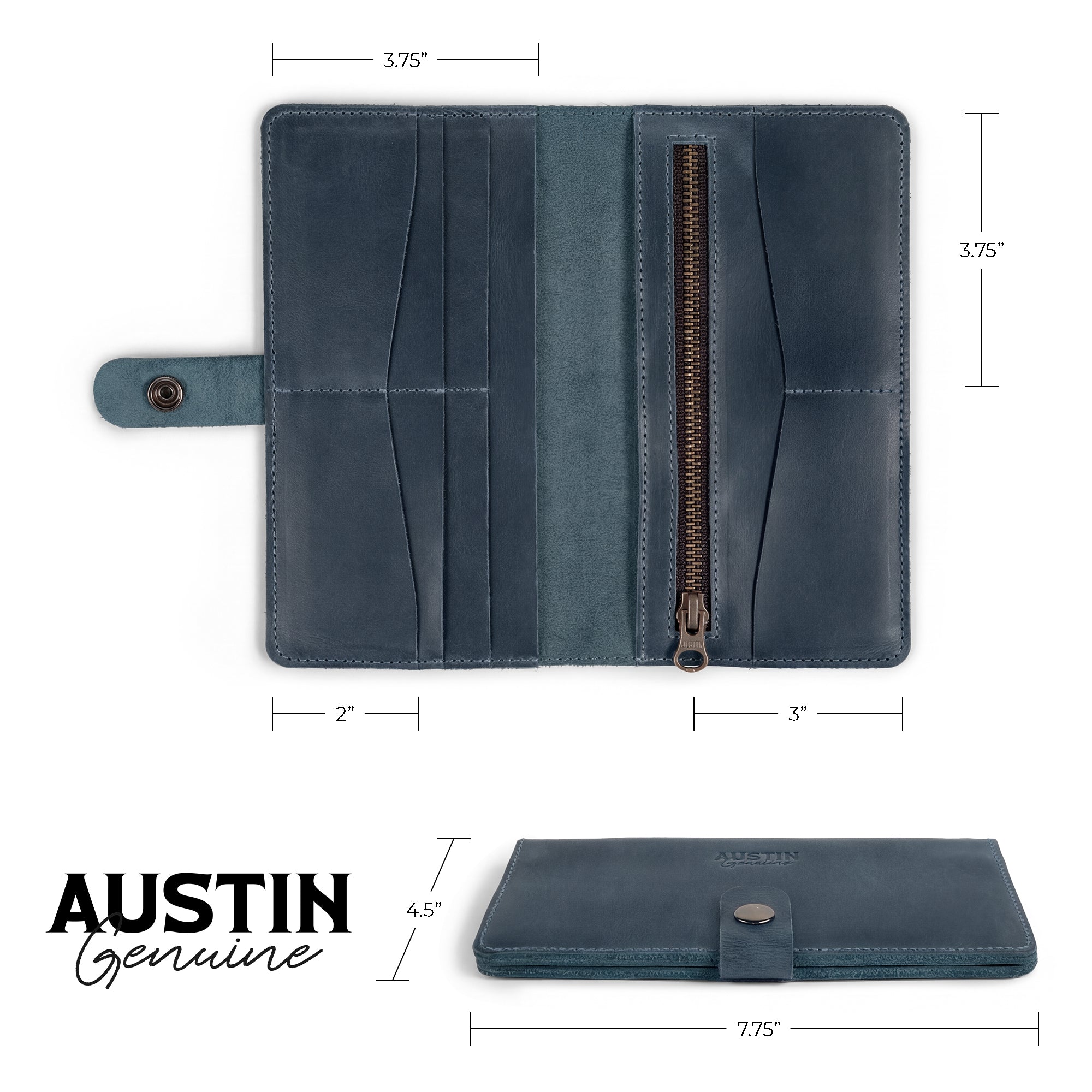The Lamar Long Bifold Wallet