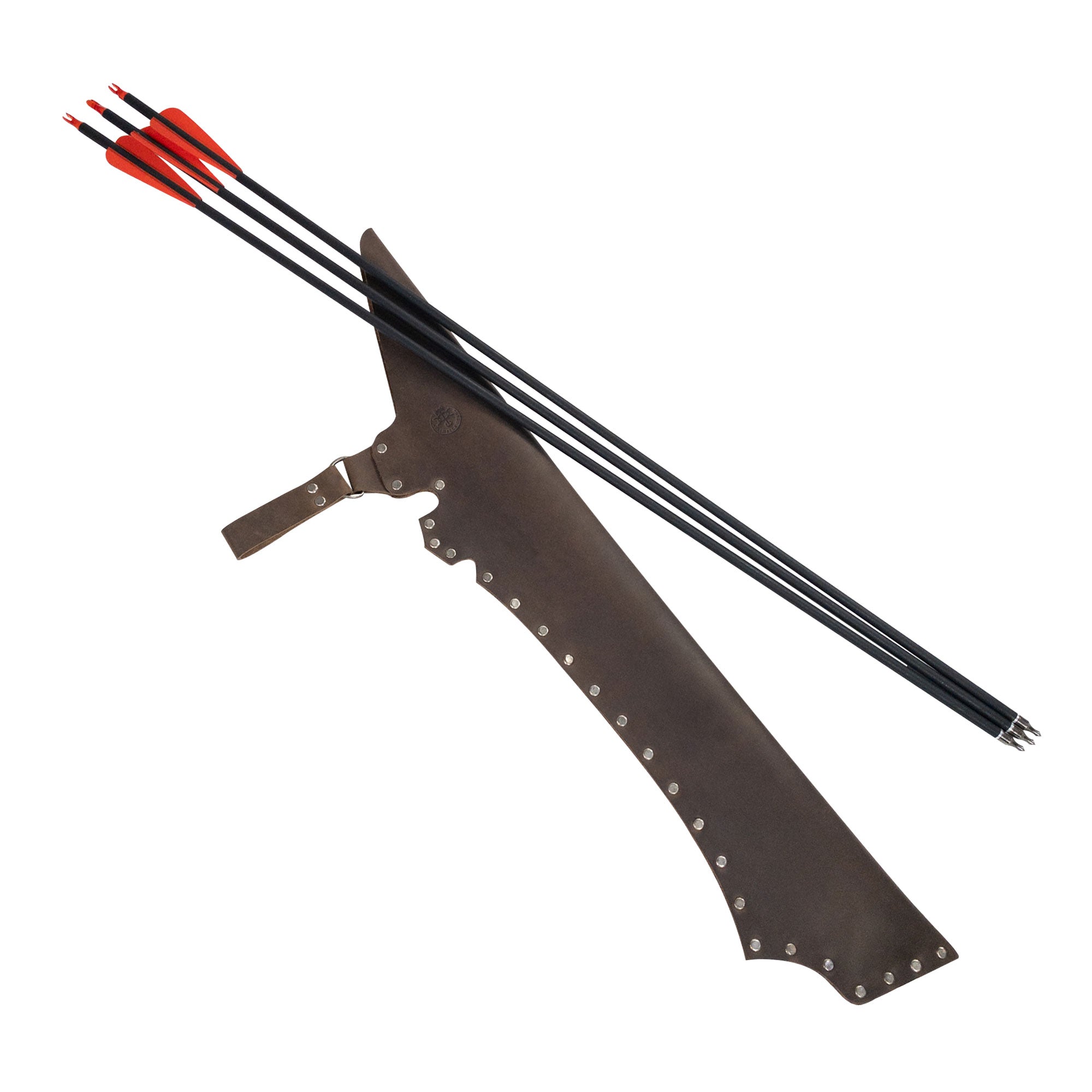 Riveted Hip Quiver - Stockyard X 'The Leather Store'