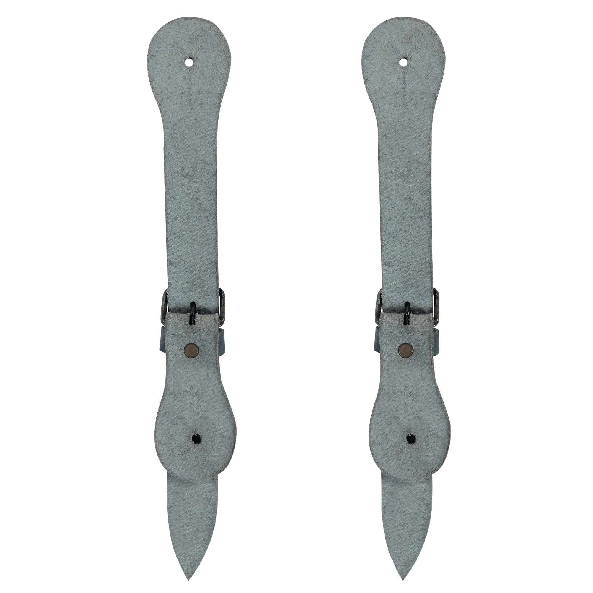 Hide & Drink's Ply Spur Straps (2 Pieces) - Set of 2 Single Spur Straps designed for Cowboy footwear. Crafted from Full Grain Leather, these artisan straps are ideal for Men and Women's boots and enhance Rodeo and Equestrian experiences.