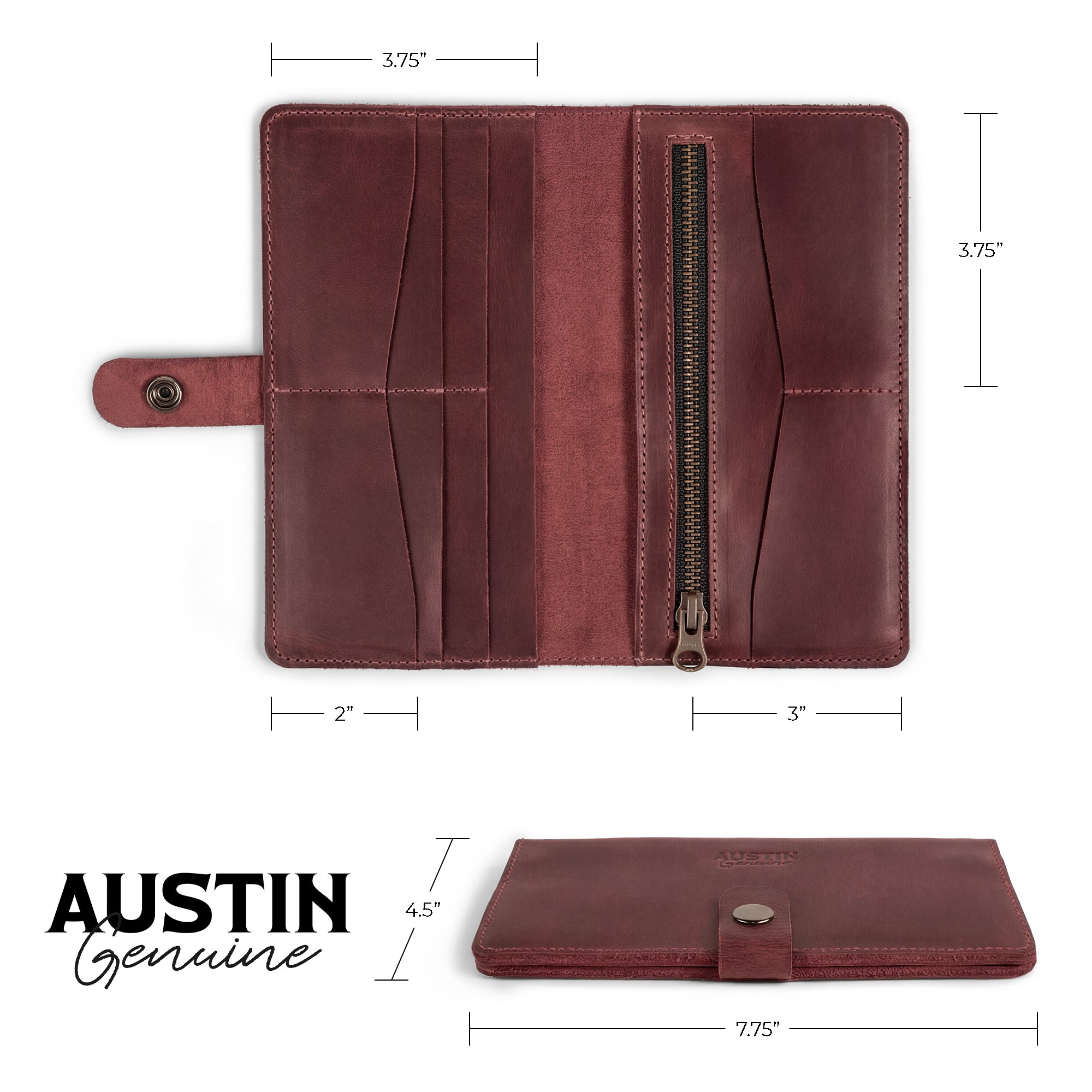 The Lamar Long Bifold Wallet