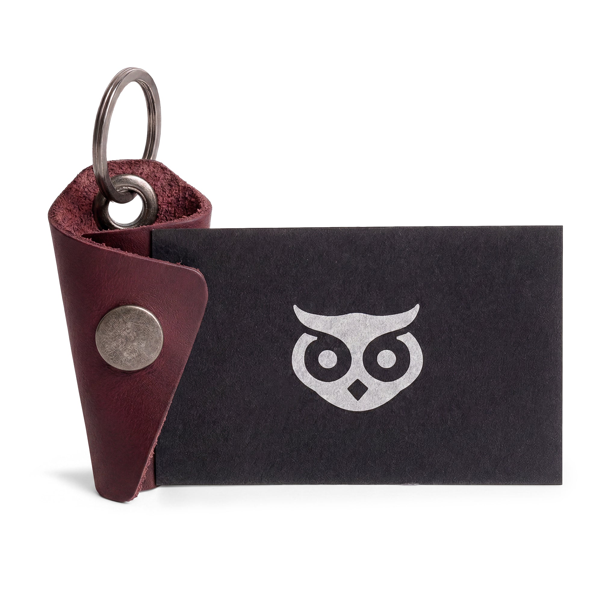 Leather Wrap Keychain