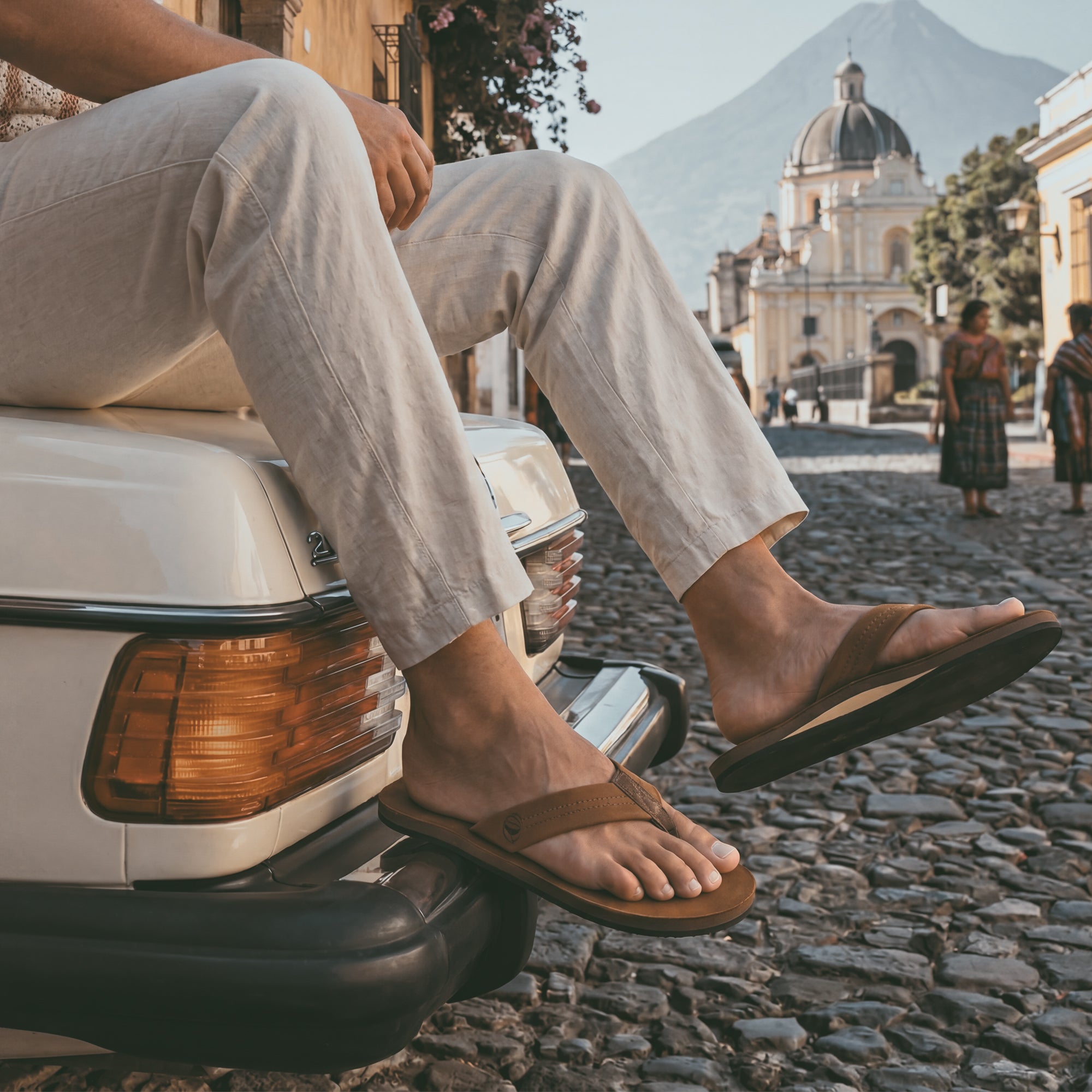 The North Shore Leather Flip Flop