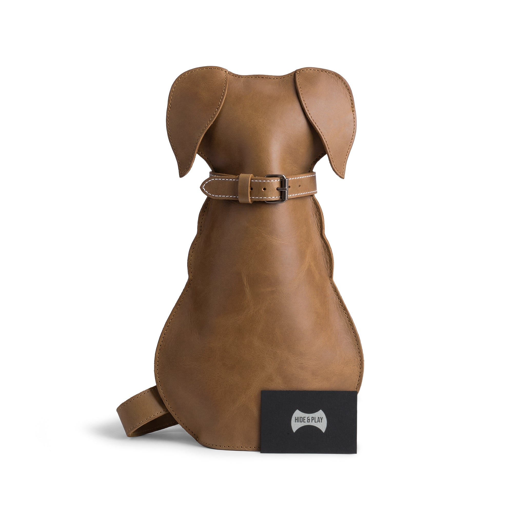 Leather Doggy Crossbody