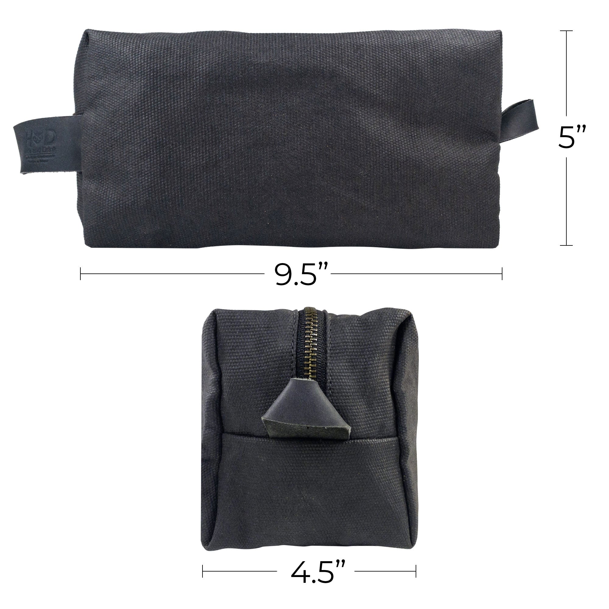 Square Dopp Kit Utility Bag - Stockyard X 'The Leather Store'
