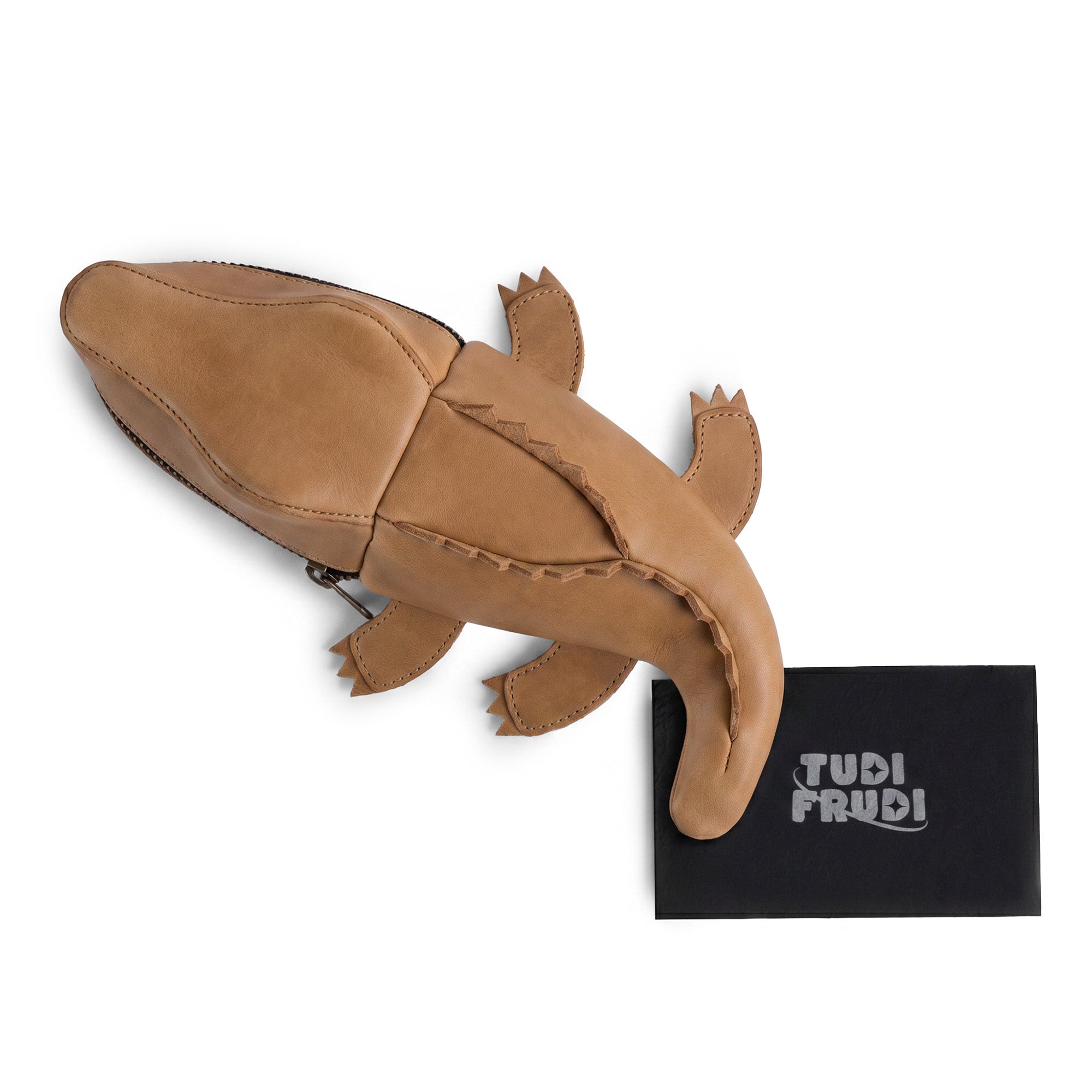 Leather Gator Pouch