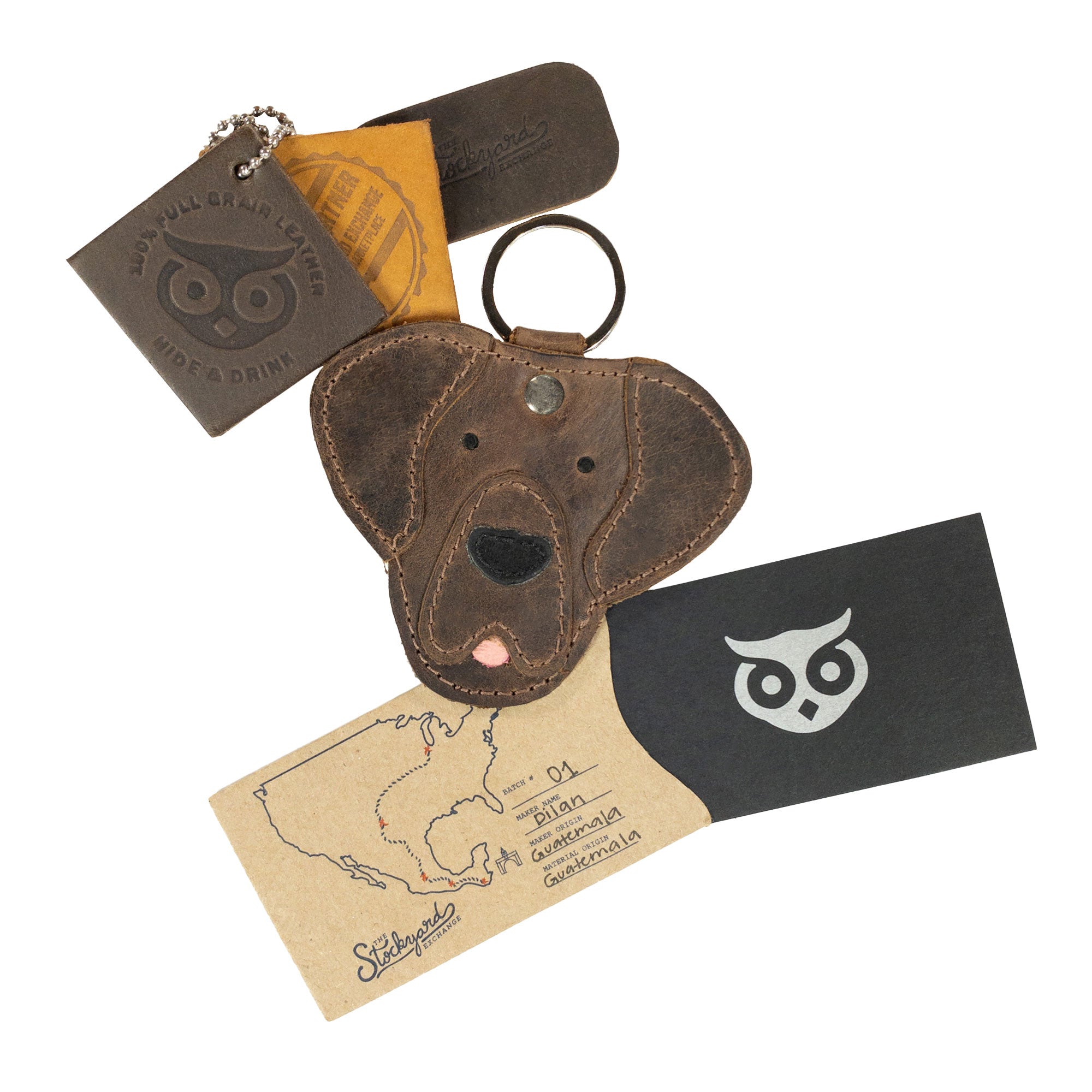 Labrador Key Chain - Stockyard X 'The Leather Store'