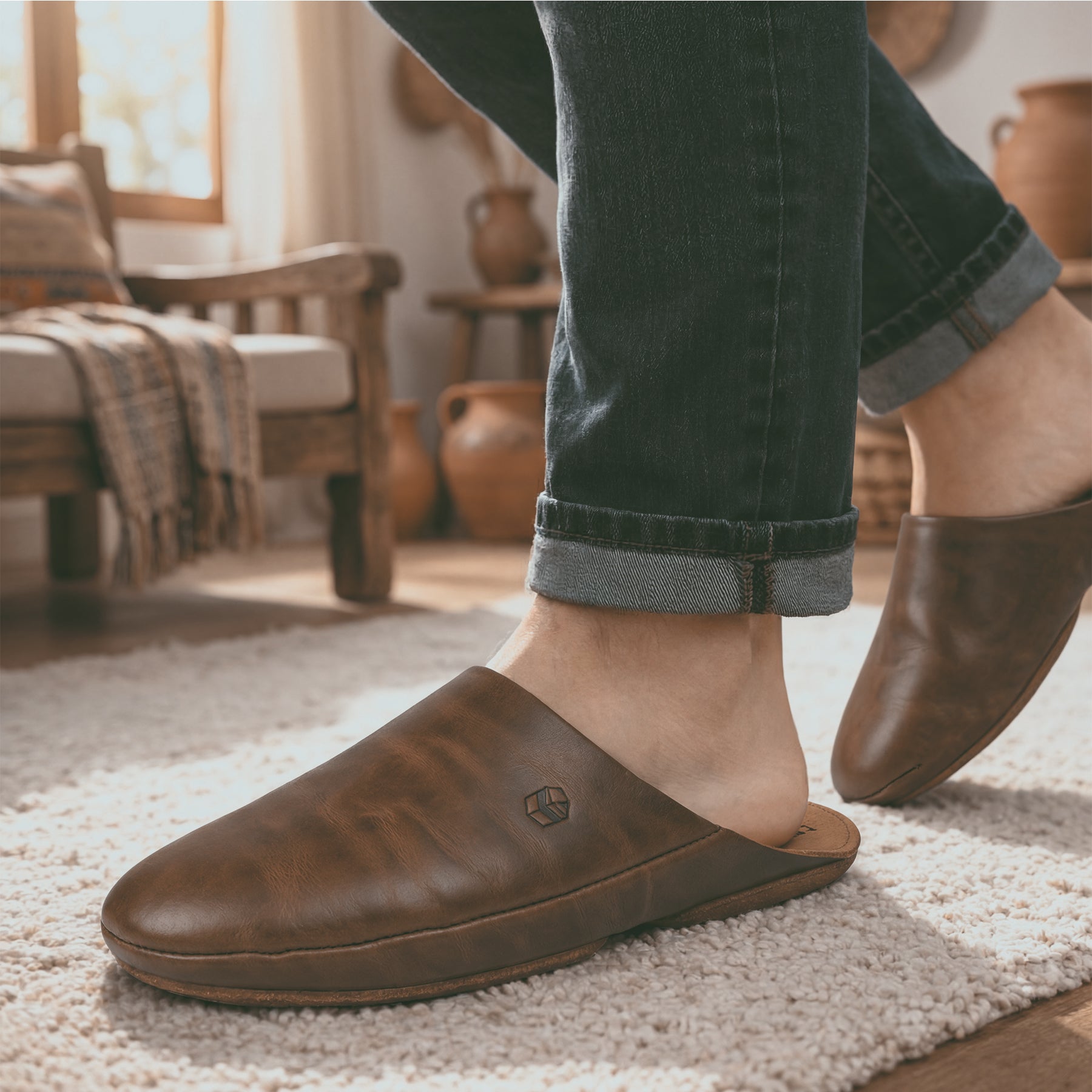 Minimalist House Slippers Padded