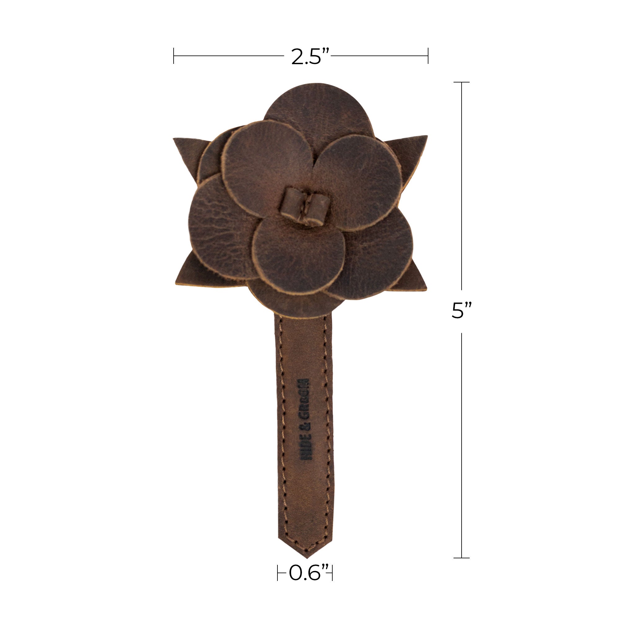 Flower Boutonniere for Groomsmen - Stockyard X 'The Leather Store'