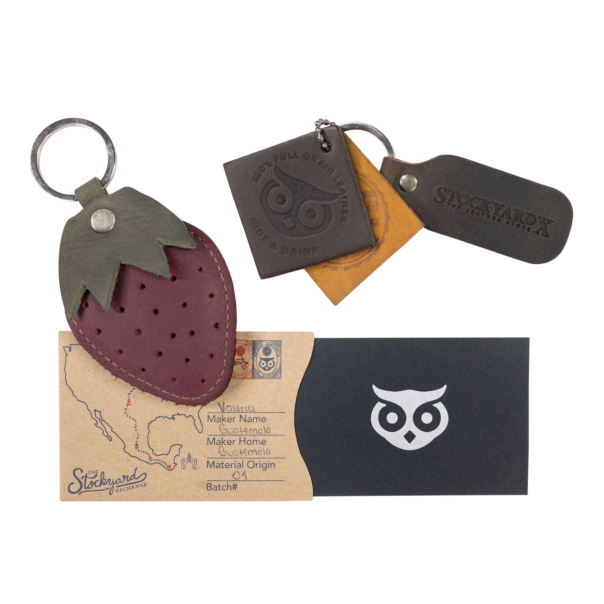 Strawberry Keychain