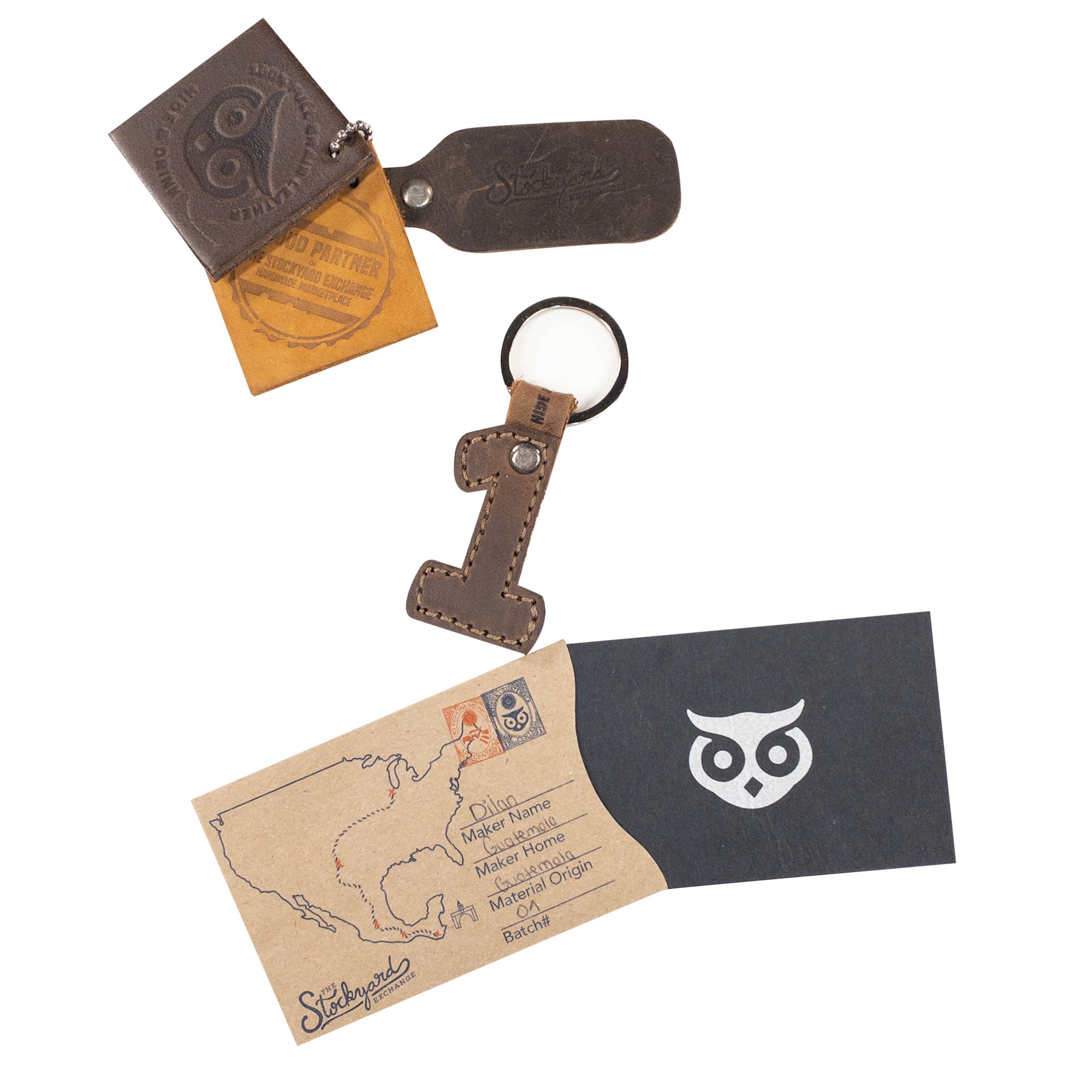 Number Keychain