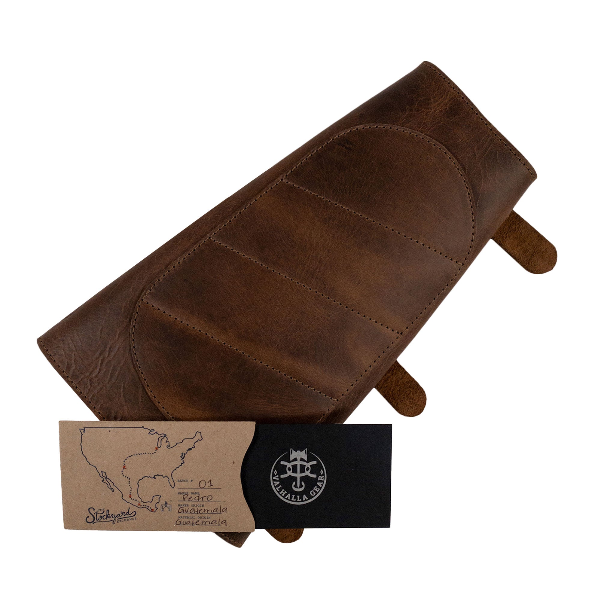 3-buckle Archery Bracer - Stockyard X 'The Leather Store'