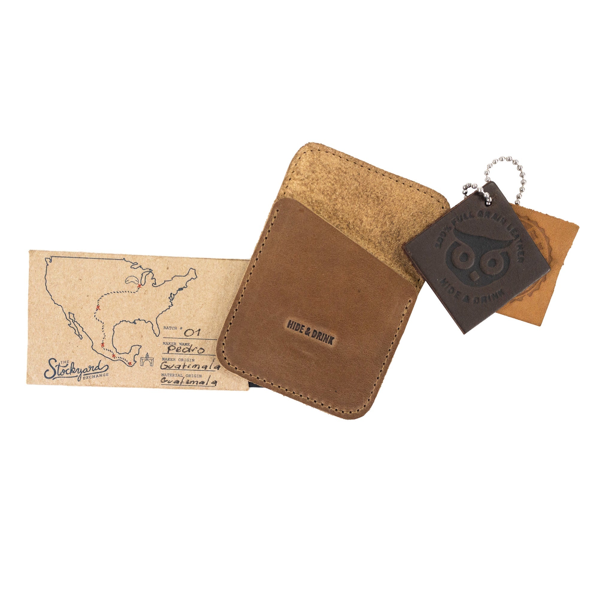 Minimalist Card Holder - Stockyard X 'The Leather Store'