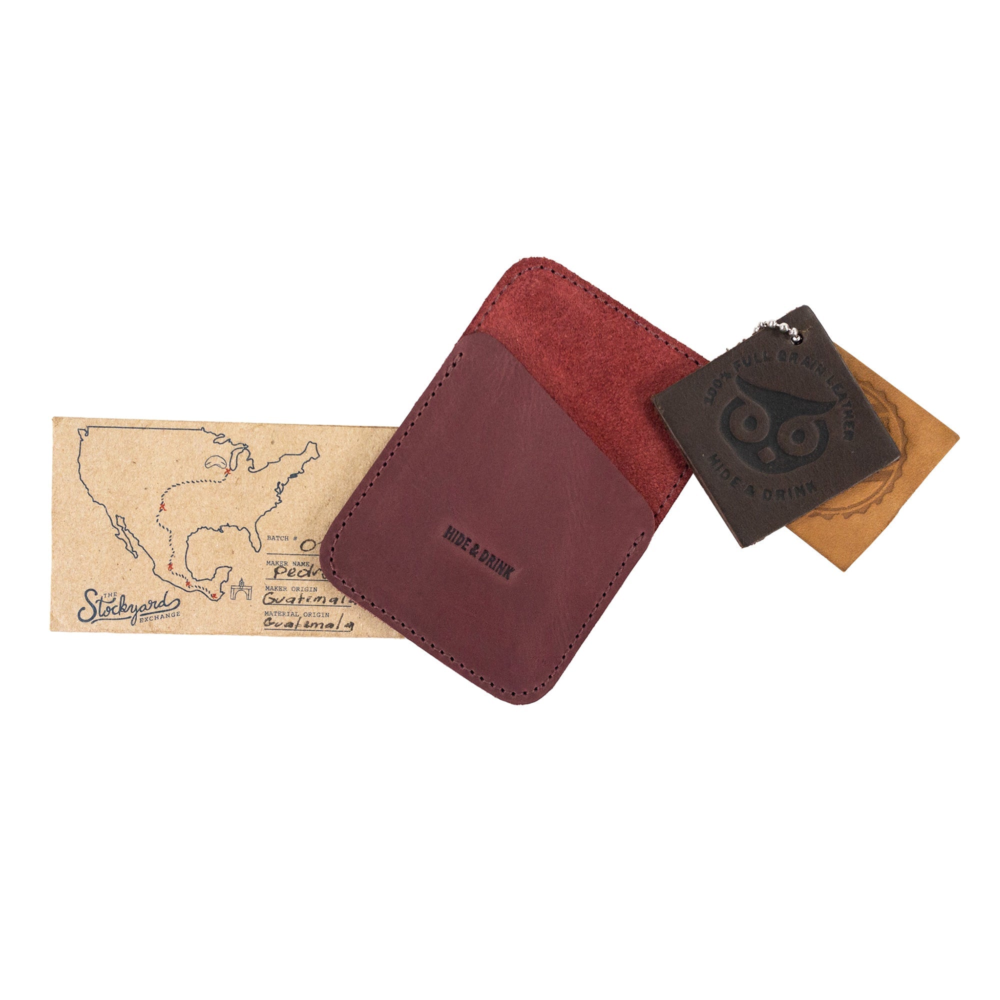Minimalist Card Holder - Stockyard X 'The Leather Store'