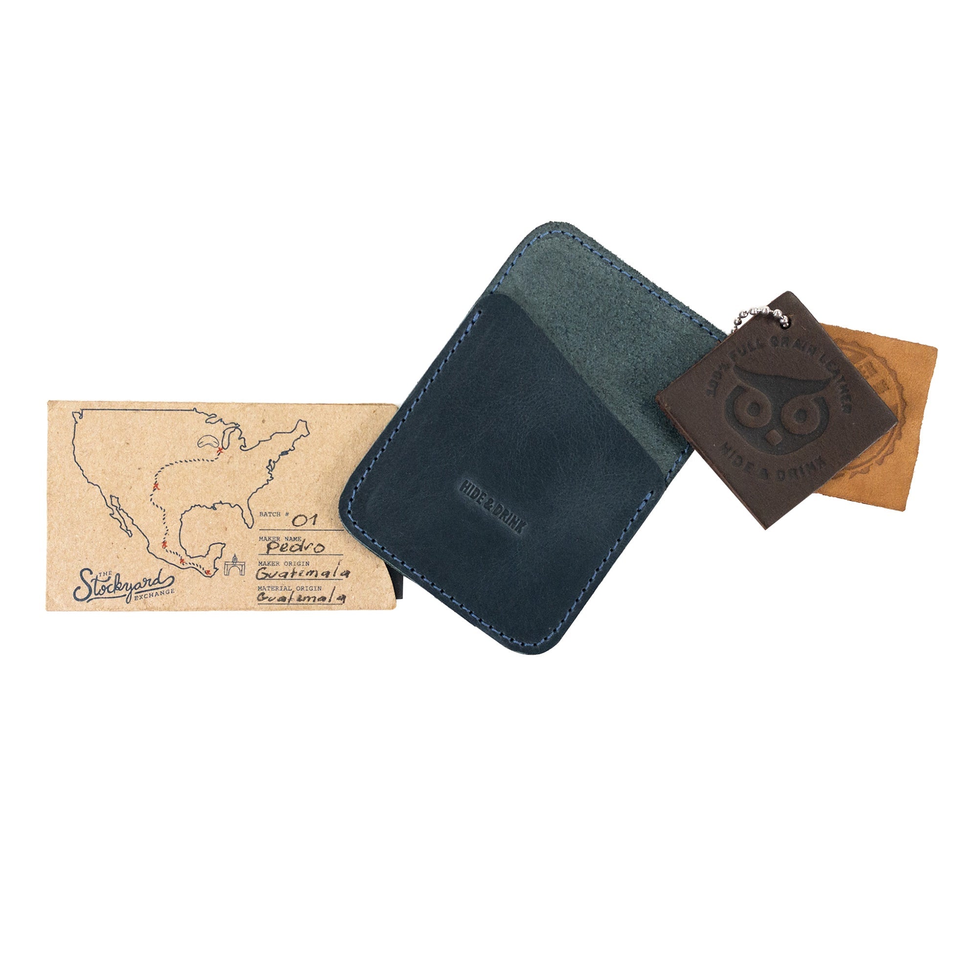 Minimalist Card Holder - Stockyard X 'The Leather Store'