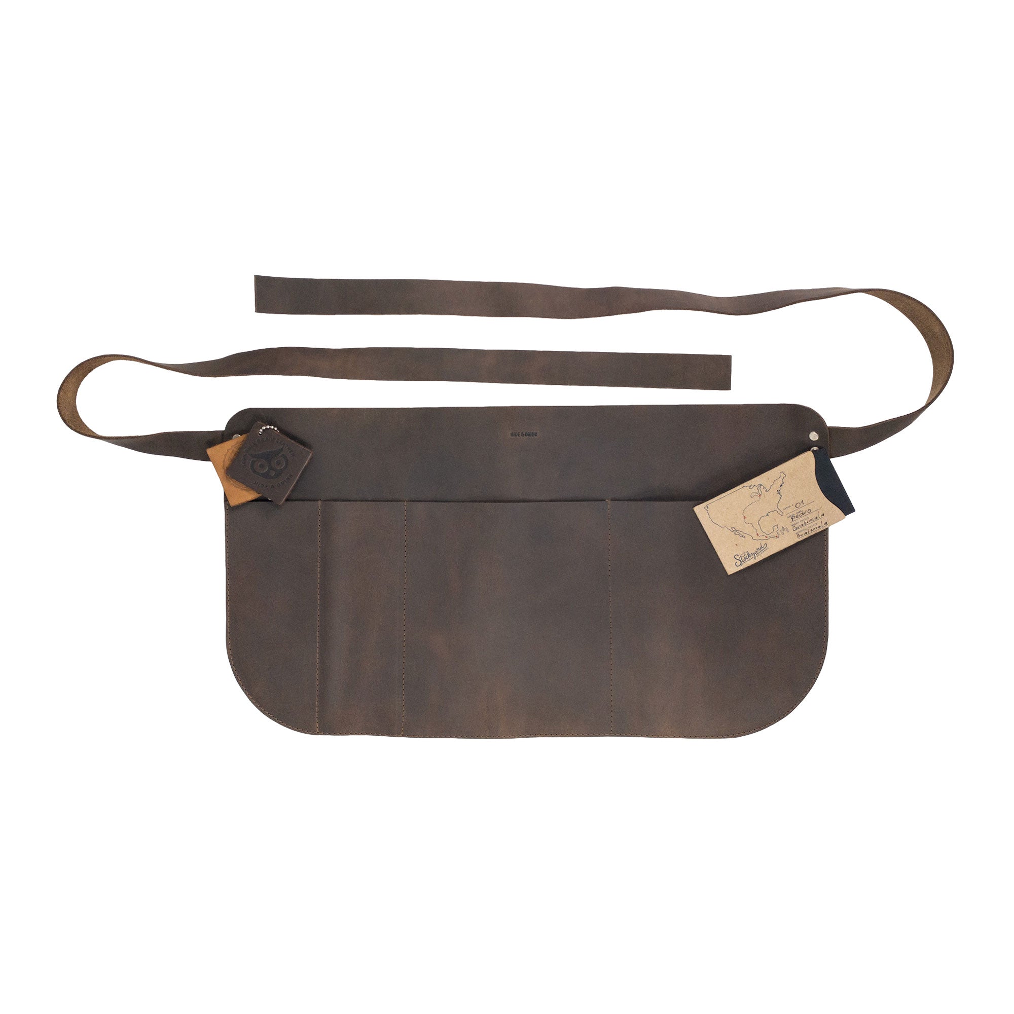 Minimalist Waiter/Waitress Waist Apron - Stockyard X 'The Leather Store'