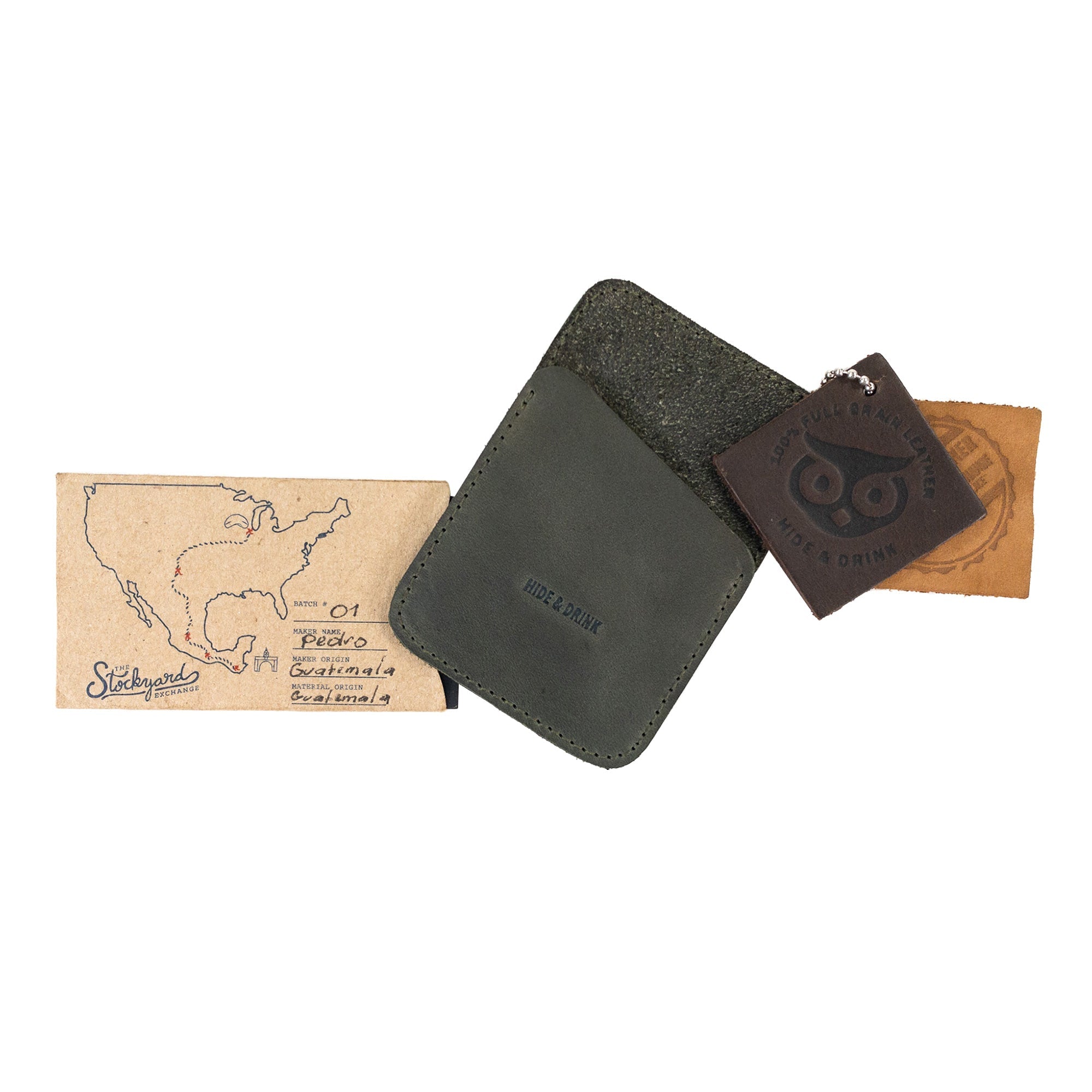 Minimalist Card Holder - Stockyard X 'The Leather Store'