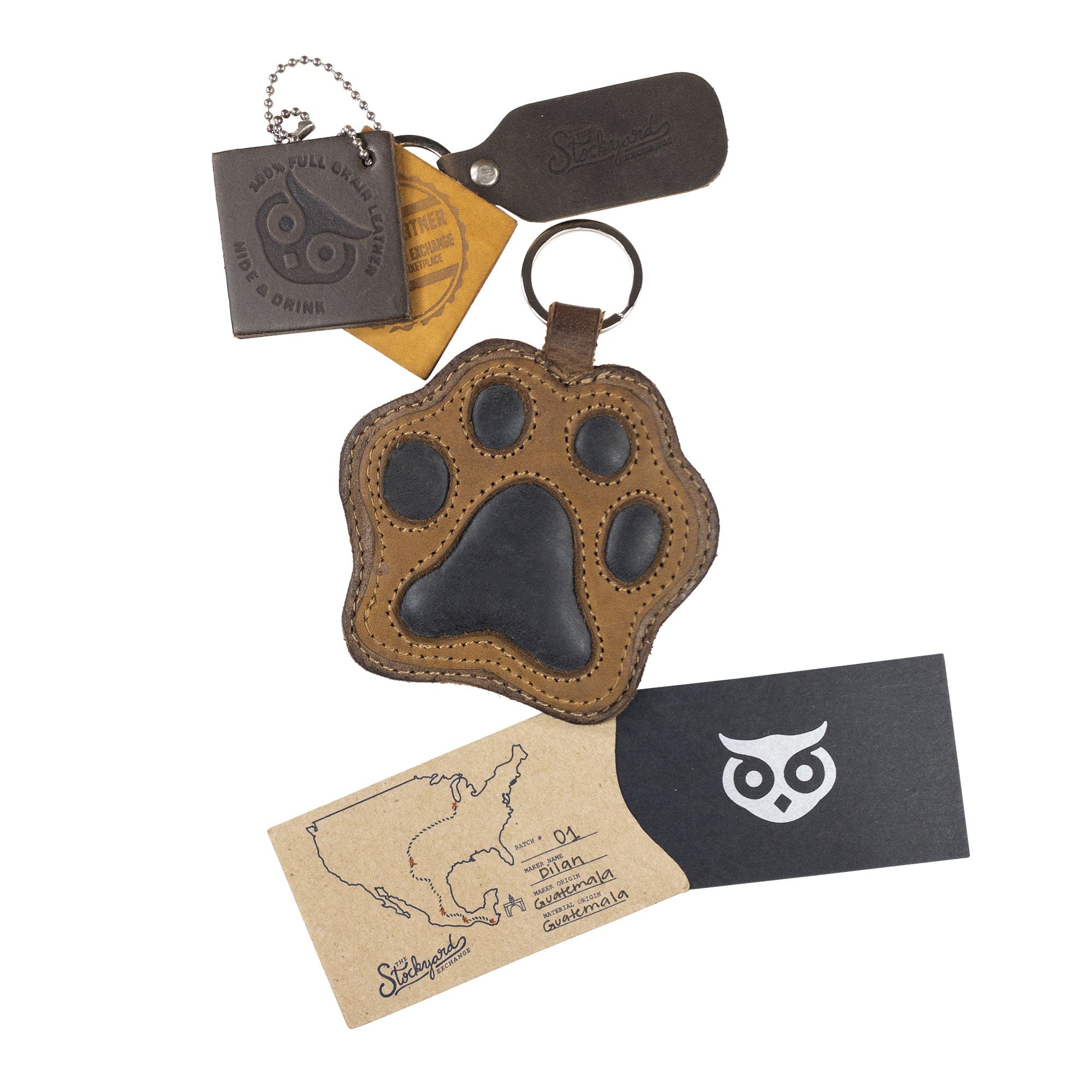 Dog Paw Coin Pouch - Stockyard X 'The Leather Store'