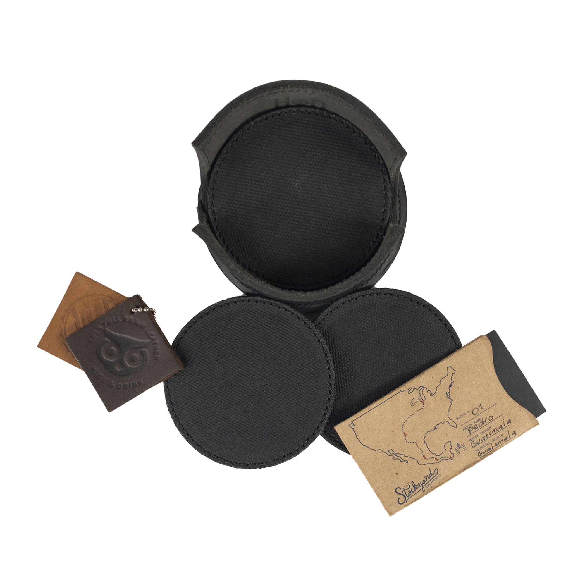 Coasters Set (8-Pack) - Stockyard X 'The Leather Store'