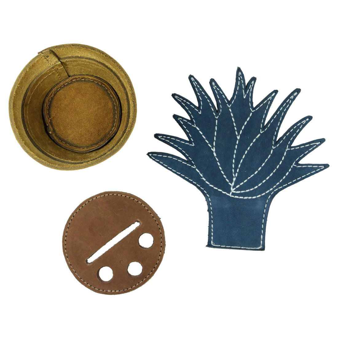 Agave Coaster W/Pen Holder - Stockyard X 'The Leather Store'