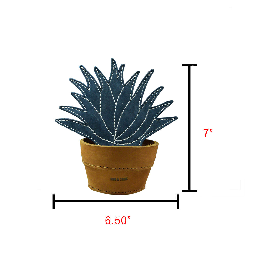 Agave Coaster W/Pen Holder - Stockyard X 'The Leather Store'