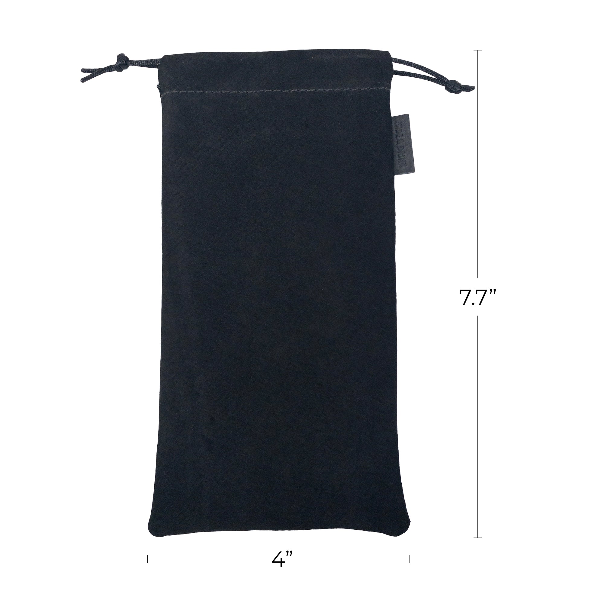 Hide & Drink Drawstring Bag for Pipe, made with soft sheepskin leather. This handcrafted solution for your tobacco pipe reflects the artisan skills of small batch production in Guatemala & Oaxaca.