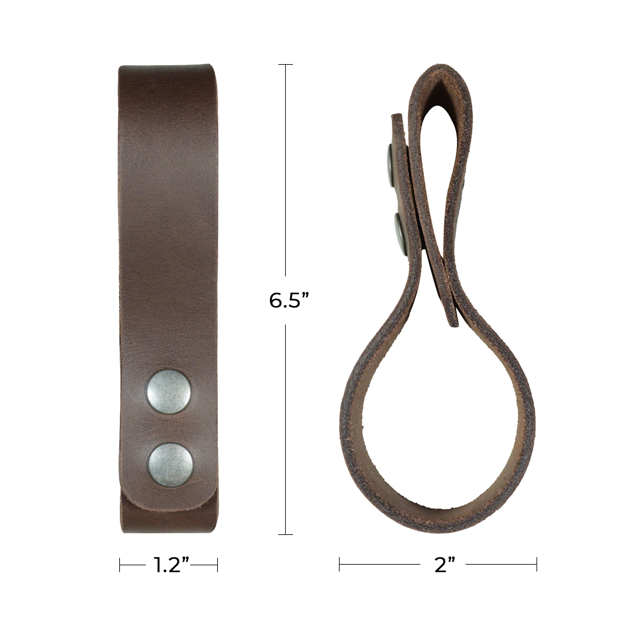 Thick Whip Holster by Hide & Drink features a clean design, ideal for cowboy enthusiasts as a whip holster or belt loop bullwhip holder. This rustic strap made of thick full grain leather showcases artisan craftsmanship through small batch production, hand cut, hand sewn, and fire branded in La Antigua Guatemala and Oaxaca Mexico.