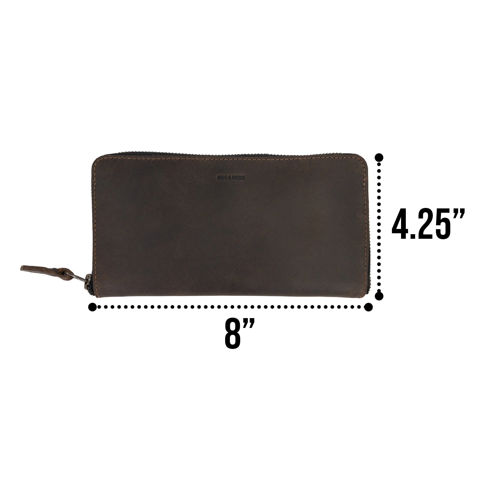 Accordion Zippered Wallet - Stockyard X 'The Leather Store'