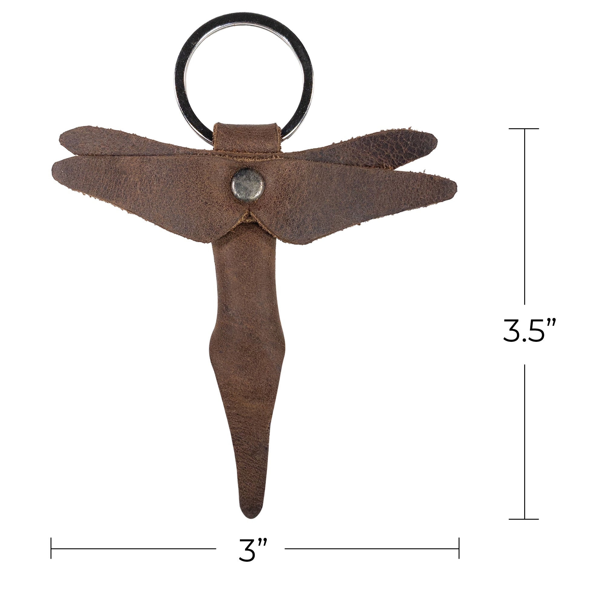Dragonfly Keychain - Stockyard X 'The Leather Store'