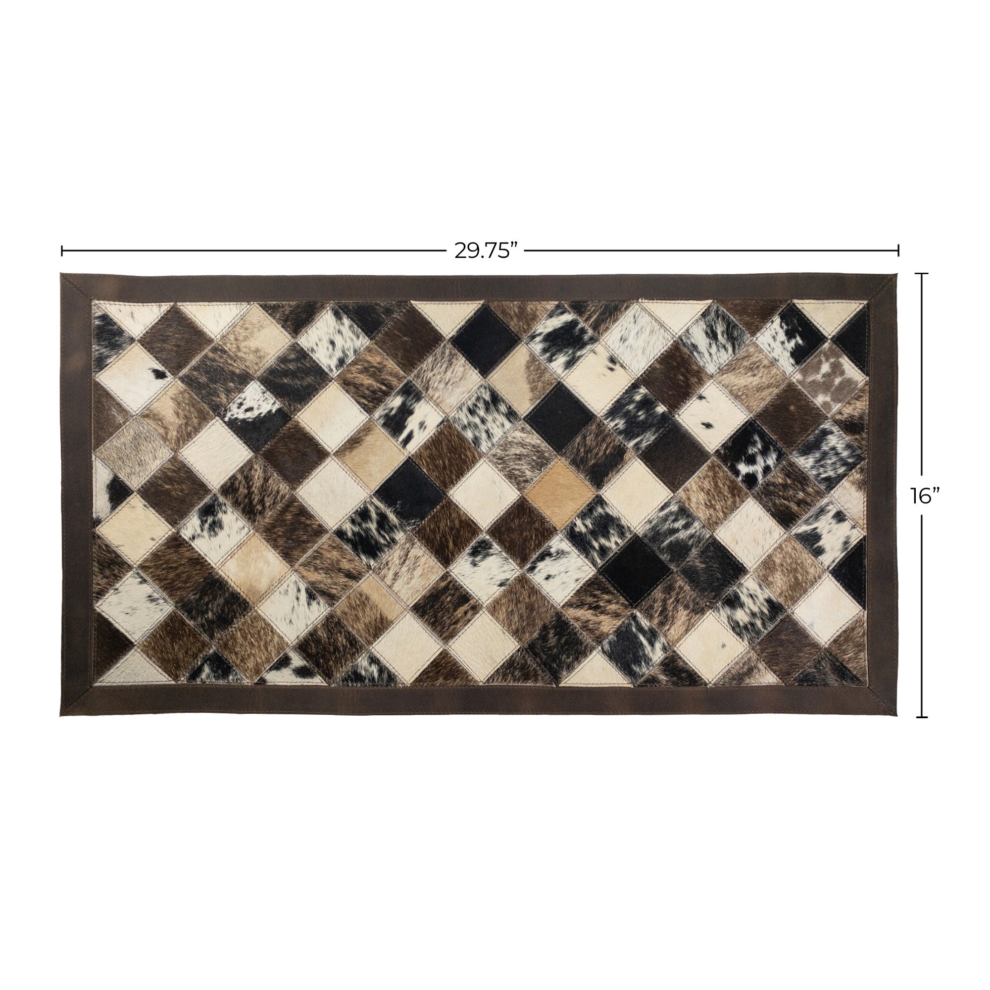 Rectangular Medium Table Runner - Stockyard X 'The Leather Store'