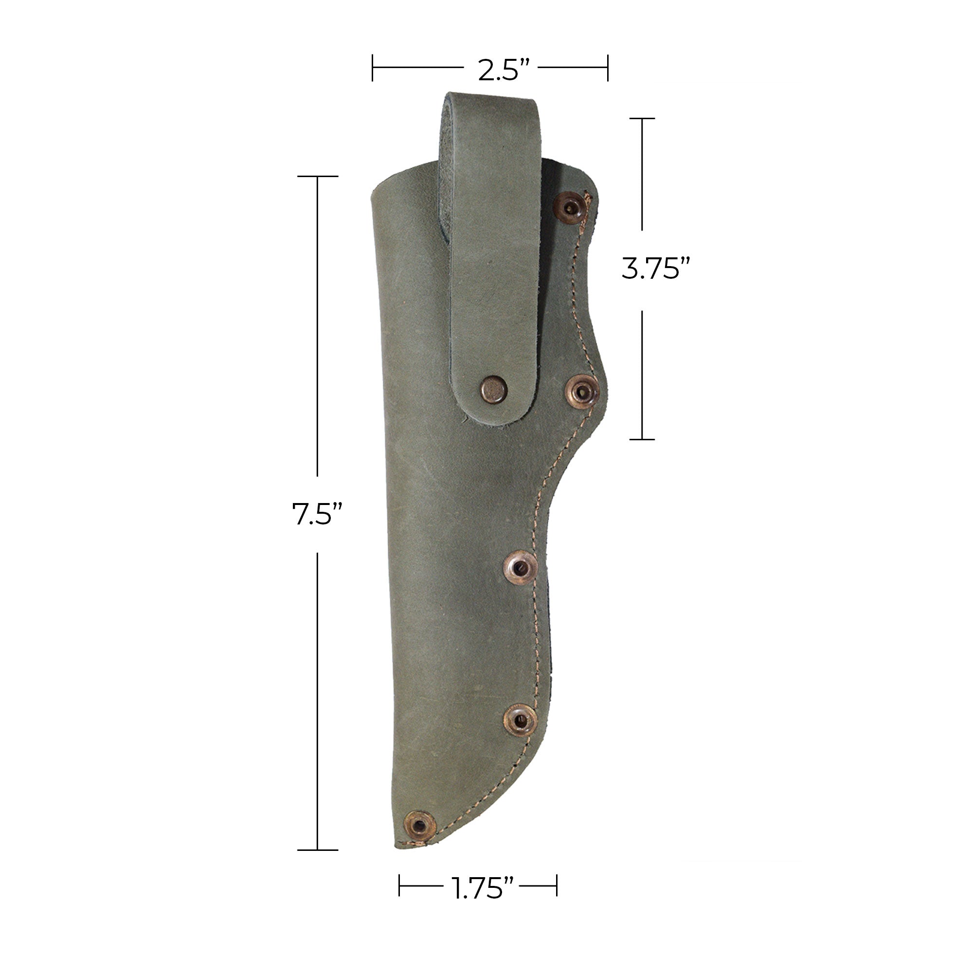 Belt Mora Knife Sheath from Hide & Drink, designed with a unique Thick Sheath for Mora Knife with Belt Loop. A reliable camping accessory crafted from high-quality Full Grain Leather.
