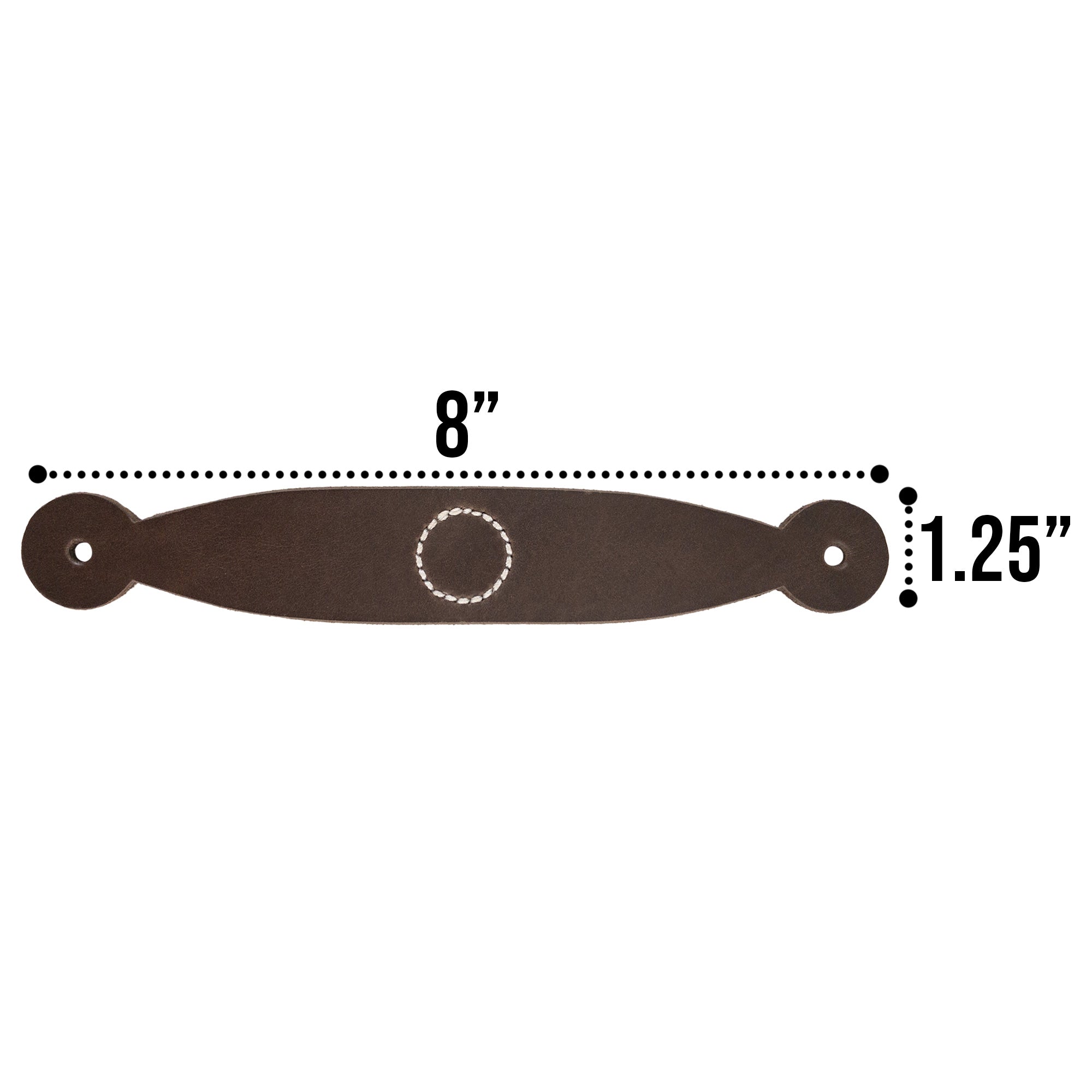 Rounded Drawer Handles (4 Pack) - Stockyard X 'The Leather Store'