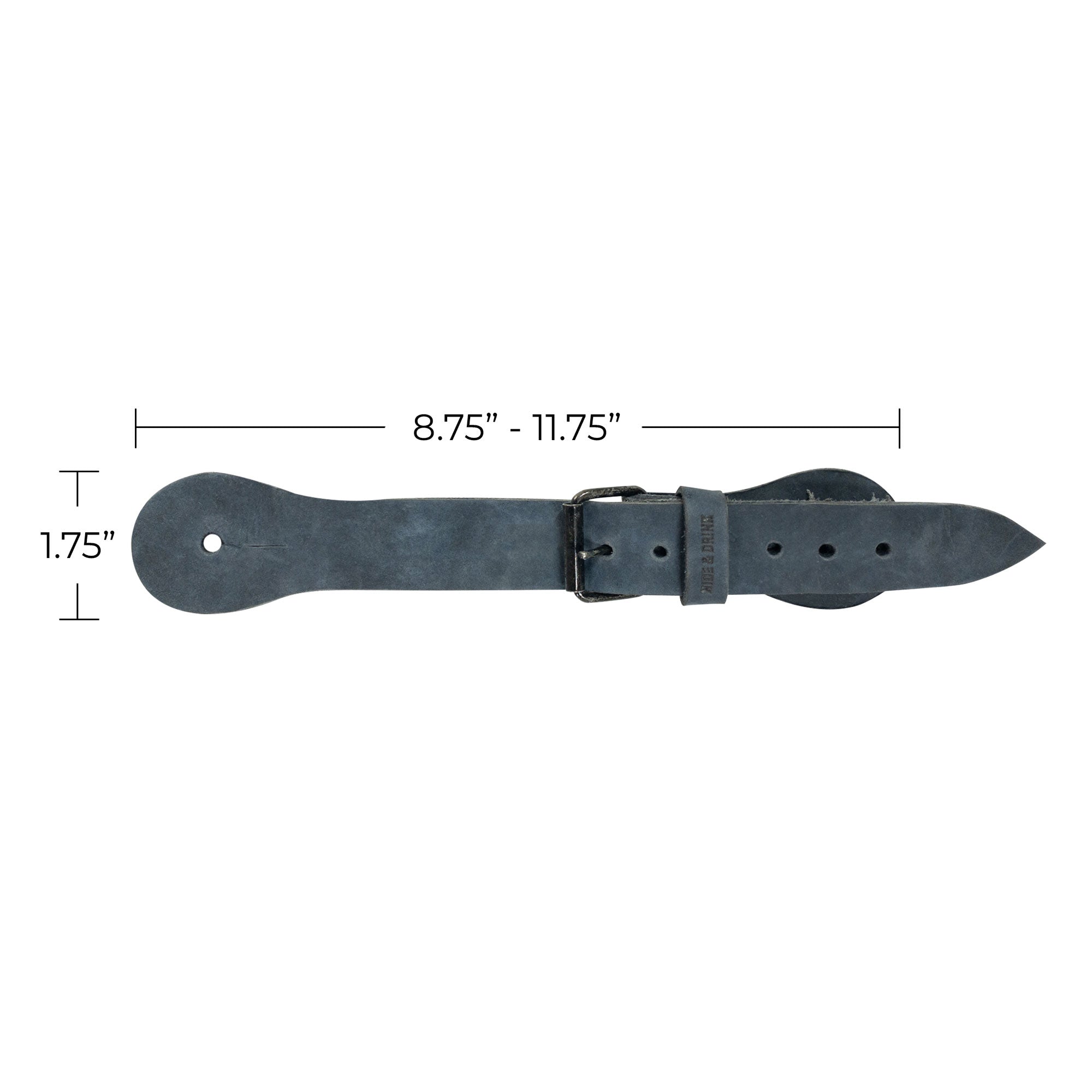 Hide & Drink's Ply Spur Straps (2 Pieces) - A robust pair of Single Spur Straps ideal for Cowboy boots, suitable for both Men and Women. Made from Full Grain Leather, these handcrafted straps ensure durability for Rodeo and Equestrian activities.