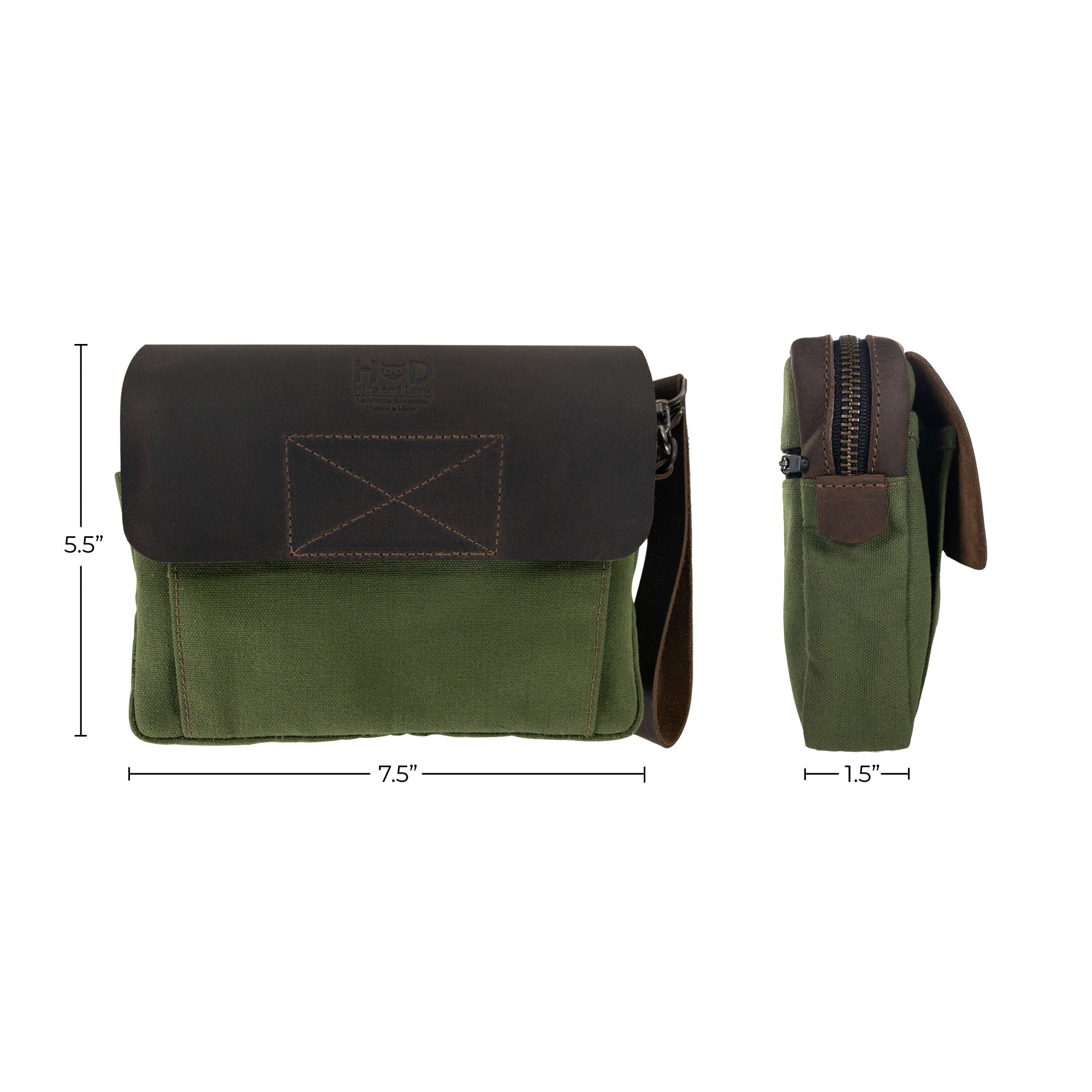 Zippered Tactical Bag for Camping - Stockyard X 'The Leather Store'