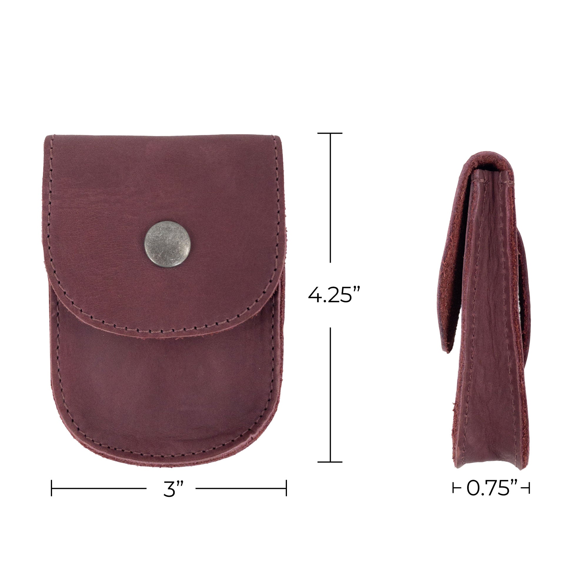 Open view of the Bright Yellow Holster Pouch by Hide & Drink with items inside, showcasing its spaciousness and utility. This artisan-crafted pouch is perfect for everyday carry of coins and personal essentials.