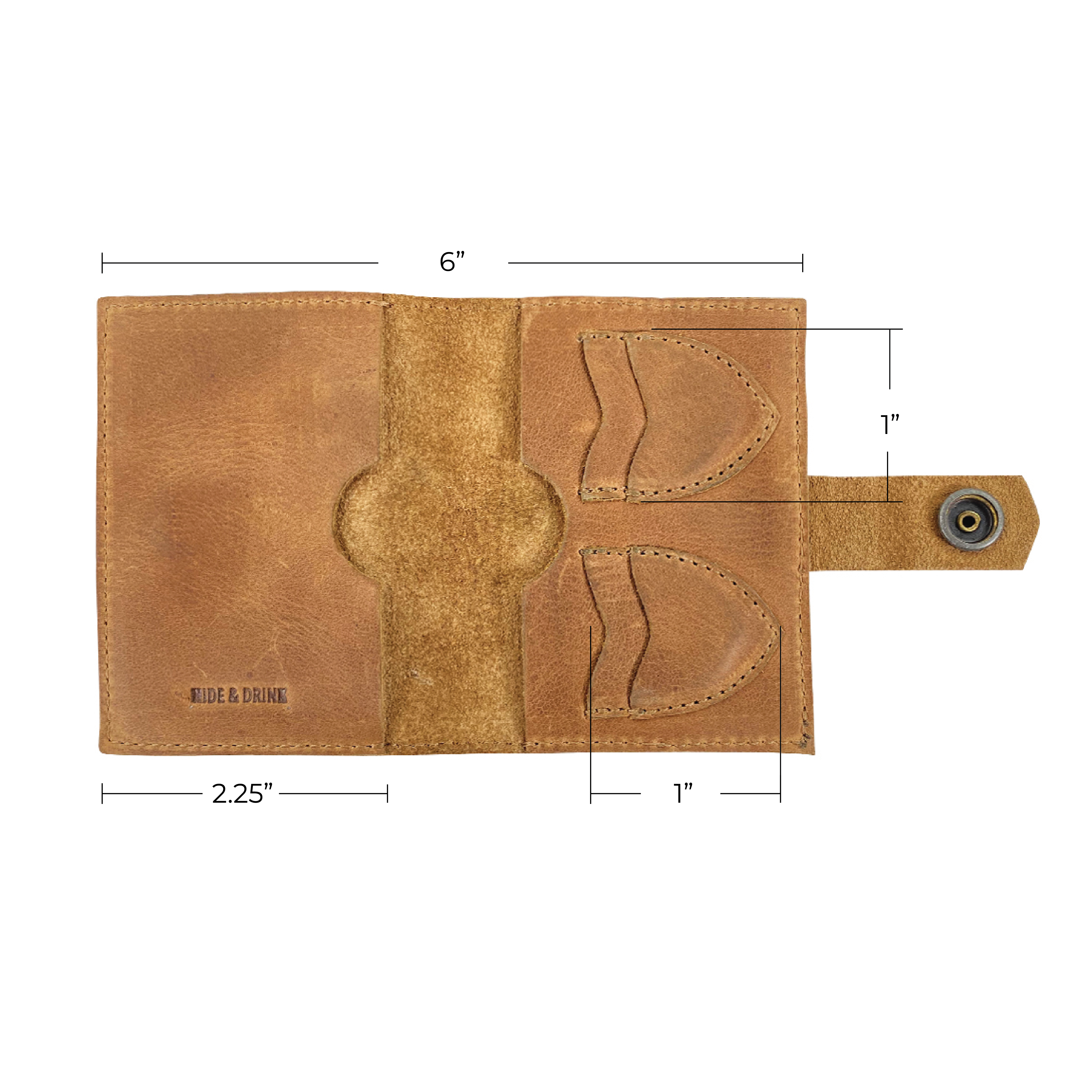 Guitar Pick Wallet - Stockyard X 'The Leather Store'