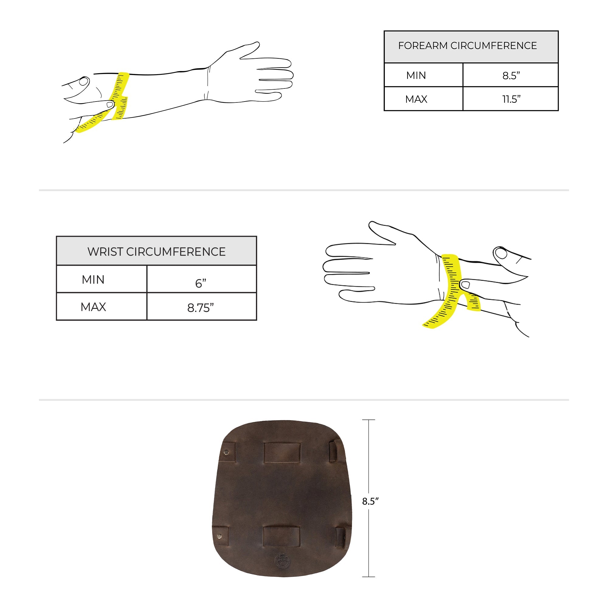2-Buckle Archery Bracer - Stockyard X 'The Leather Store'
