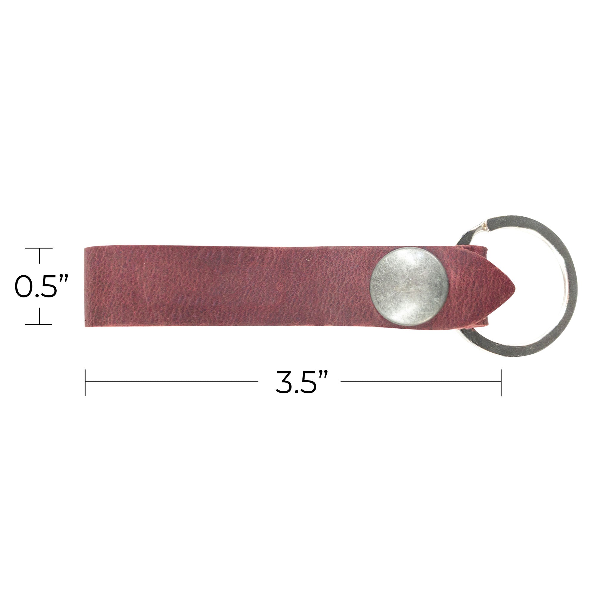 Hide & Drink Loop Keychain displaying a functional yet stylish olive green strap for keys. This handcrafted keyring organizer reflects quality small batch production from artisans in La Antigua Guatemala & Oaxaca Mexico.