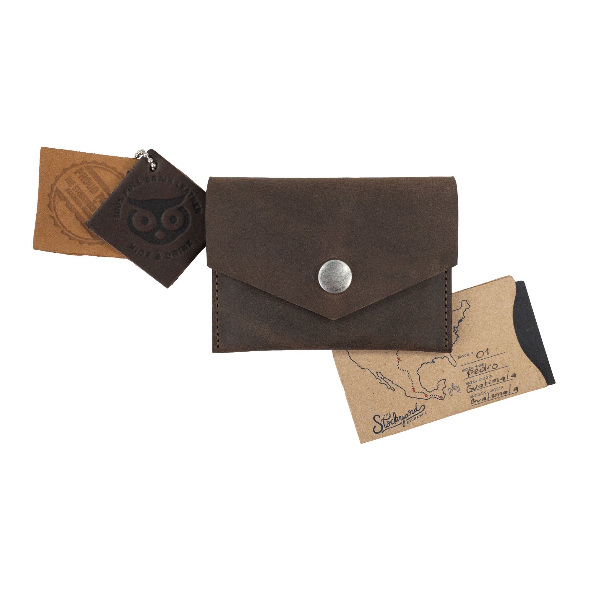 Envelope Card Holder - Stockyard X 'The Leather Store'