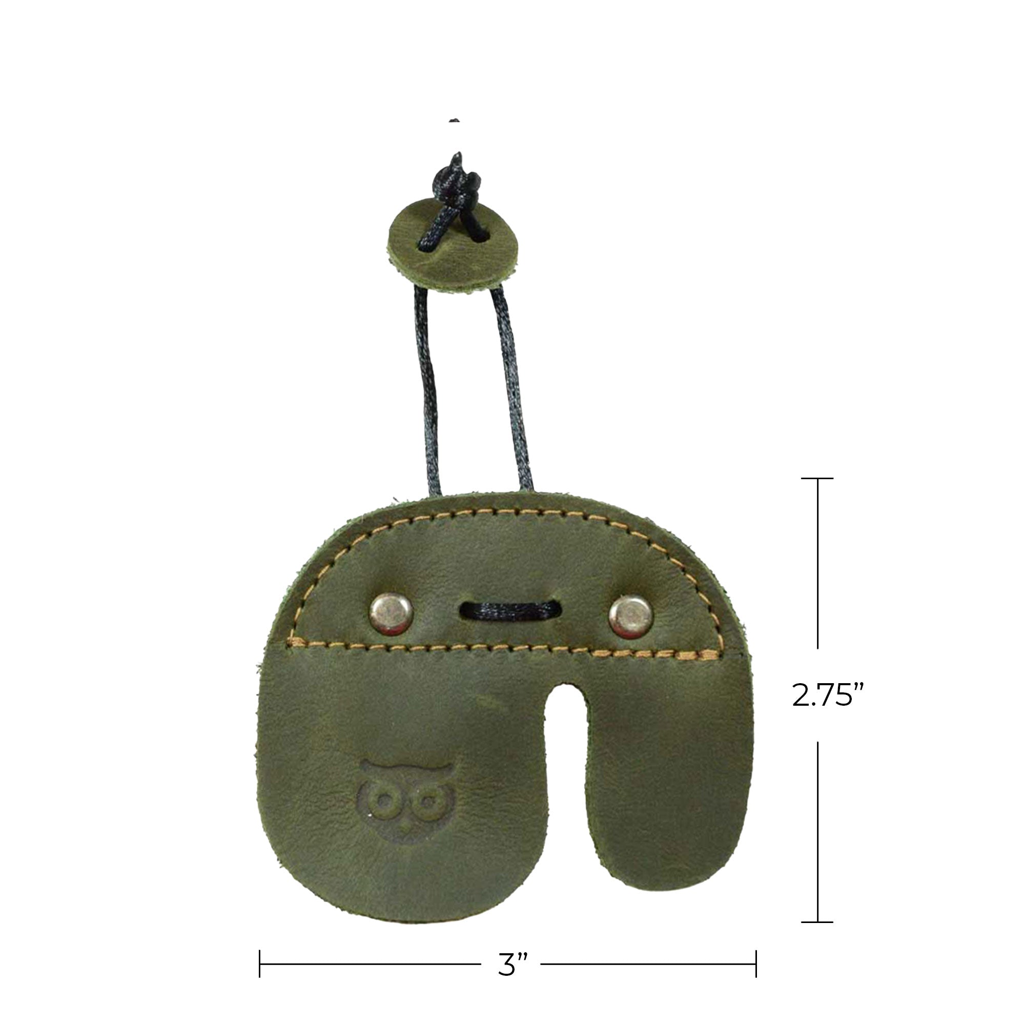 The Hide & Drink Left Handed Archery Finger Protector in eye-catching design, showcasing its functionality. This Archery Finger Tab acts as a Protect Guard for Recurve Bows, crafted from durable Full Grain Leather. A prime addition to your shooting practice gear, reflecting StockyardX's artisan philosophy.